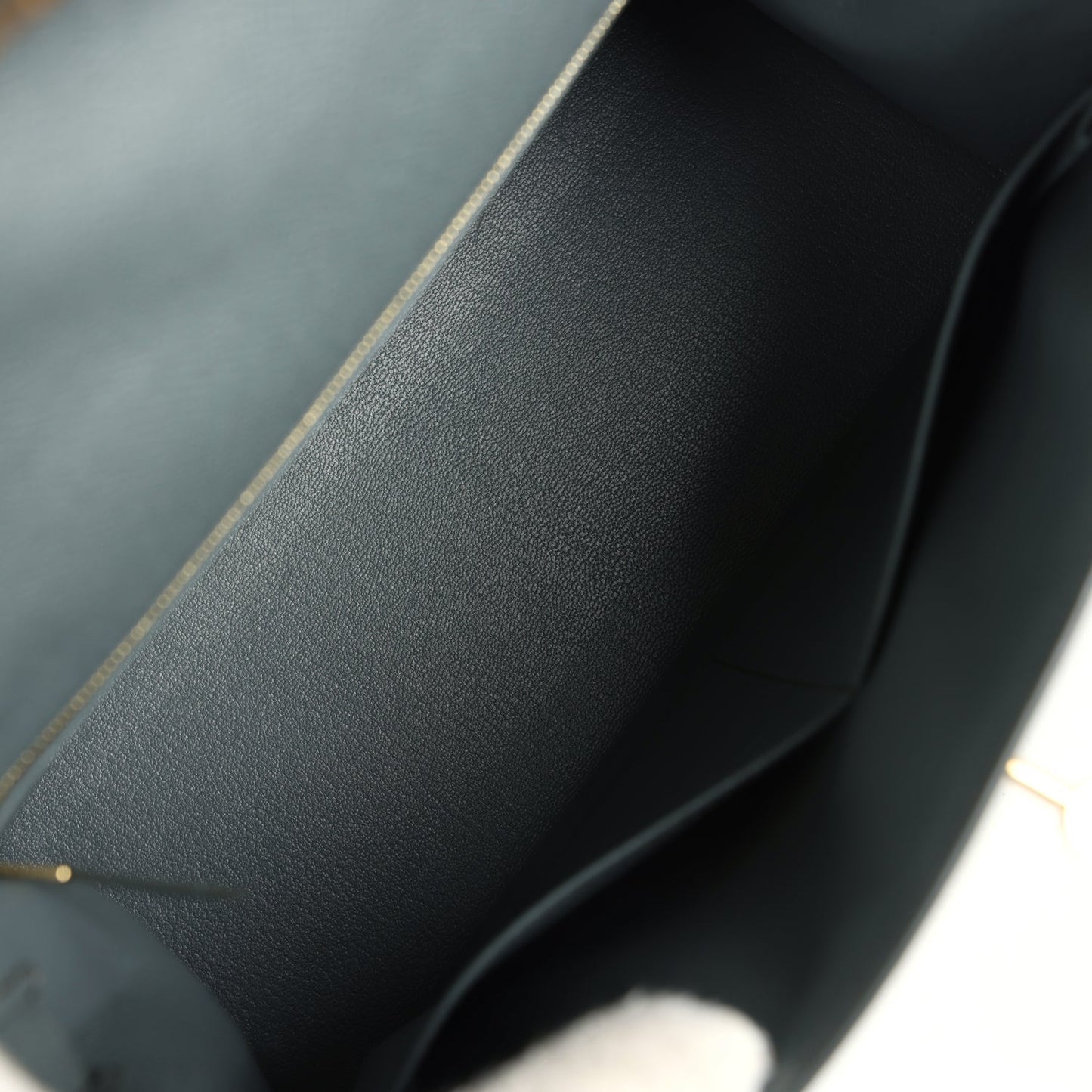 Hermes Kelly Sellier 28 Vert Amande Epsom Gold Hardware