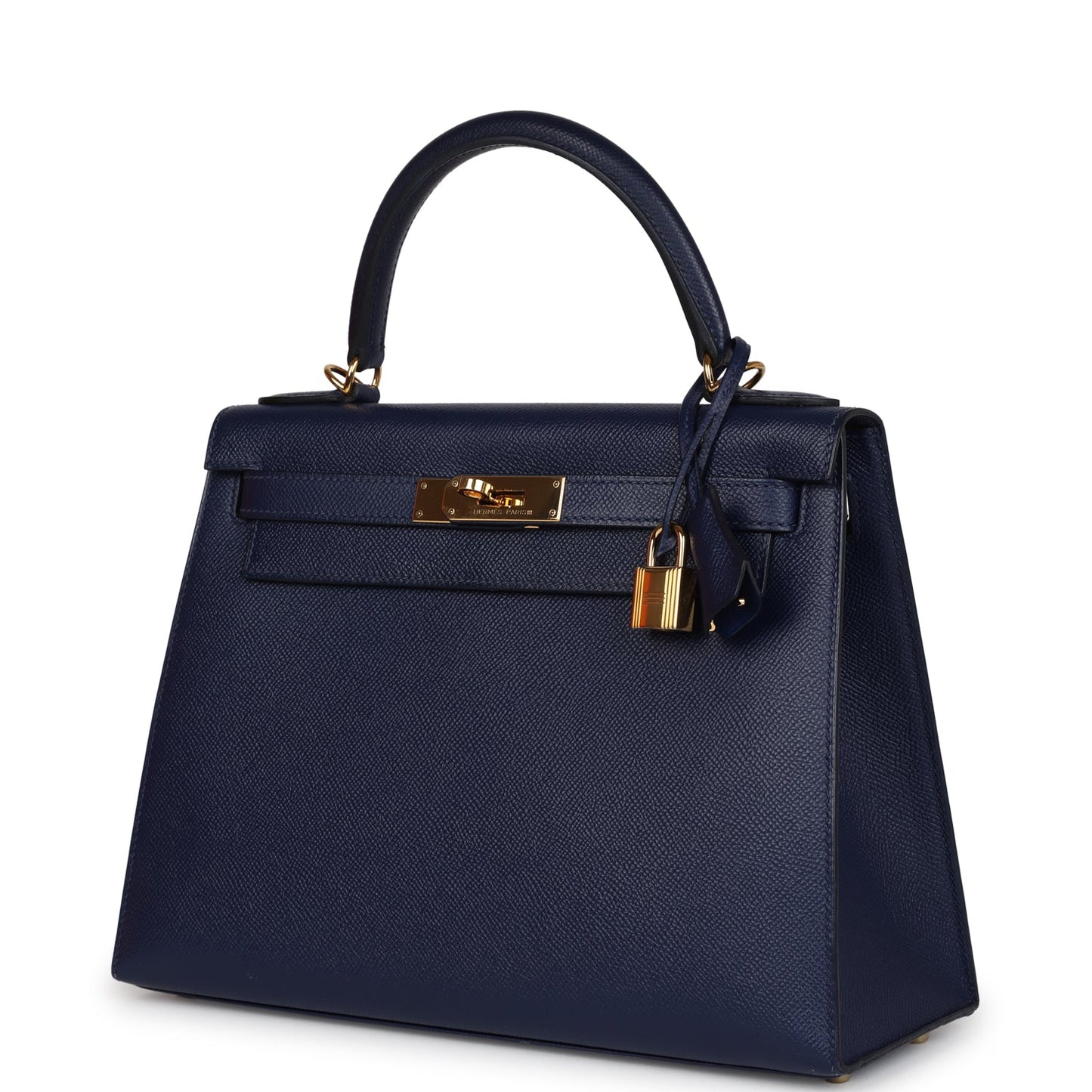 Hermes Kelly Sellier 28 Bleu Saphir Epsom Gold Hardware
