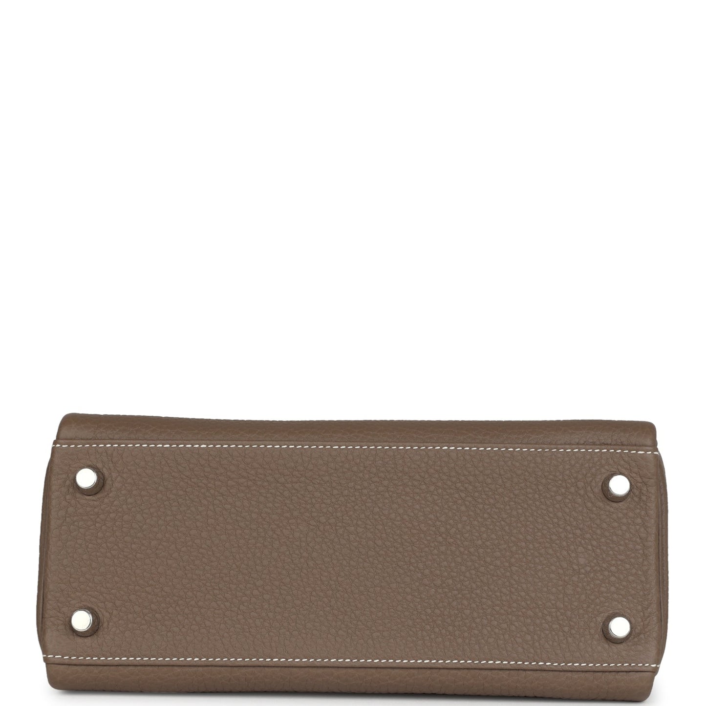 Hermes Kelly Retourne 25 Etoupe Togo Palladium Hardware