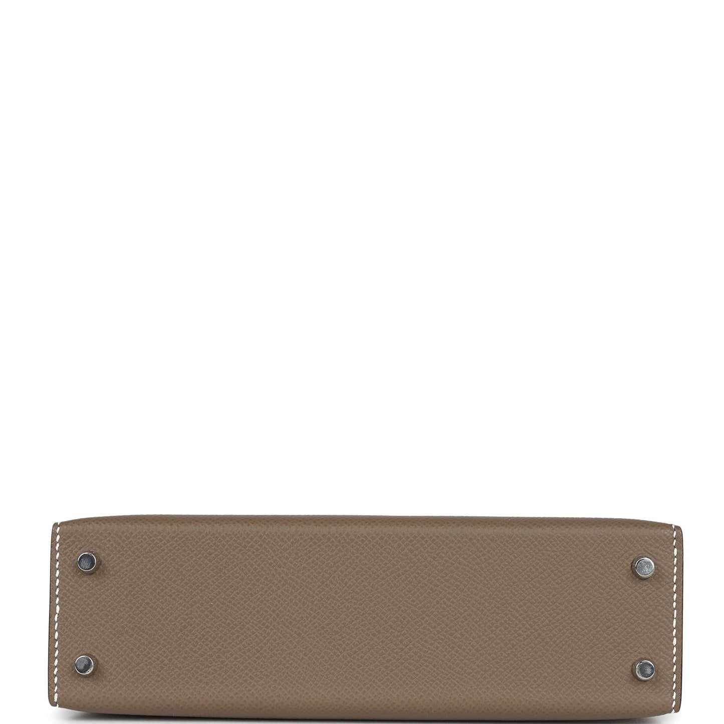Hermes Kelly Sellier 20 Etoupe Epsom Palladium Hardware