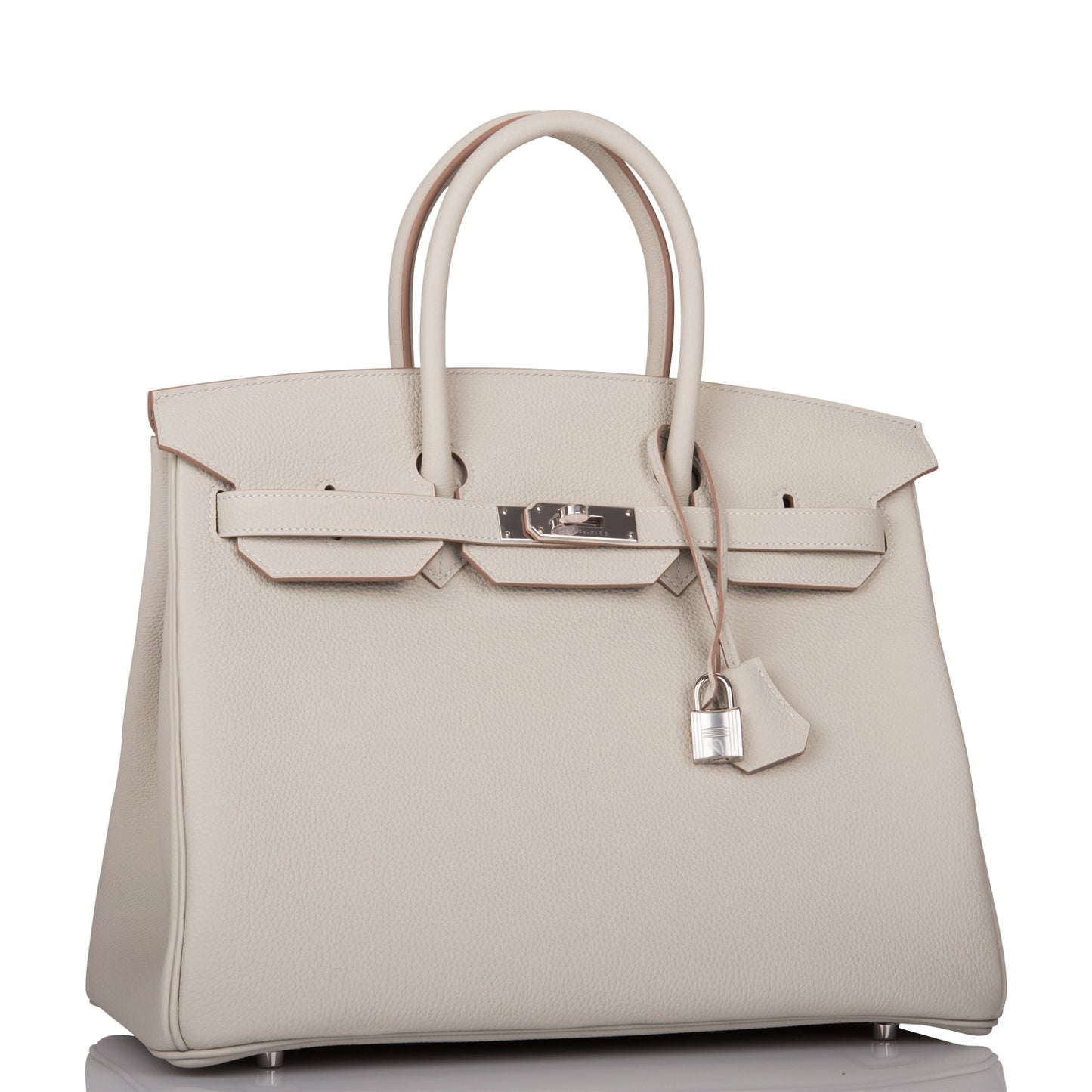 Hermes Birkin 35 Gris Perle Togo Palladium Hardware
