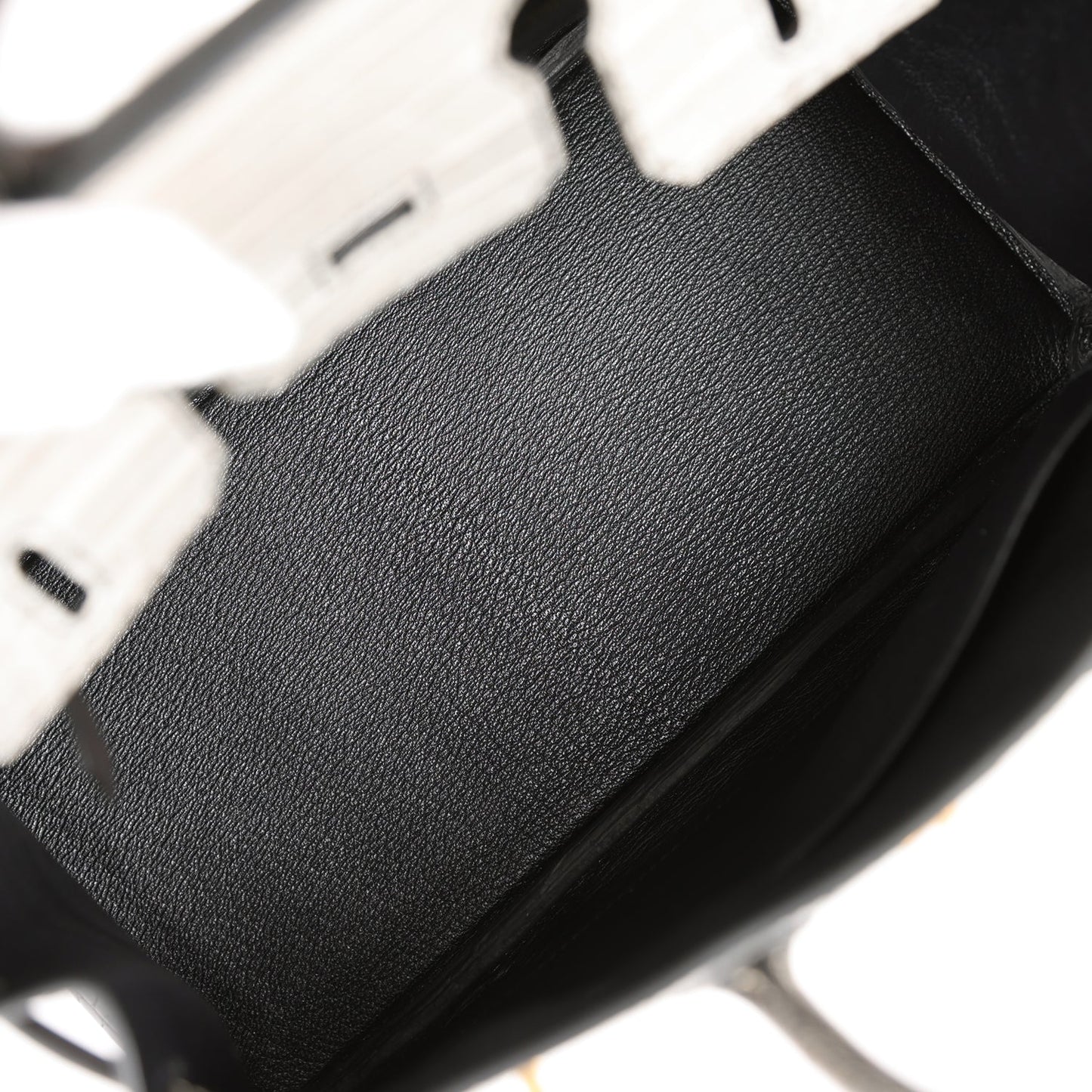 Hermes Special Order (HSS) Birkin 25 Gris Perle and Black Matte Alligator Mississippienis Brushed Gold Hardware