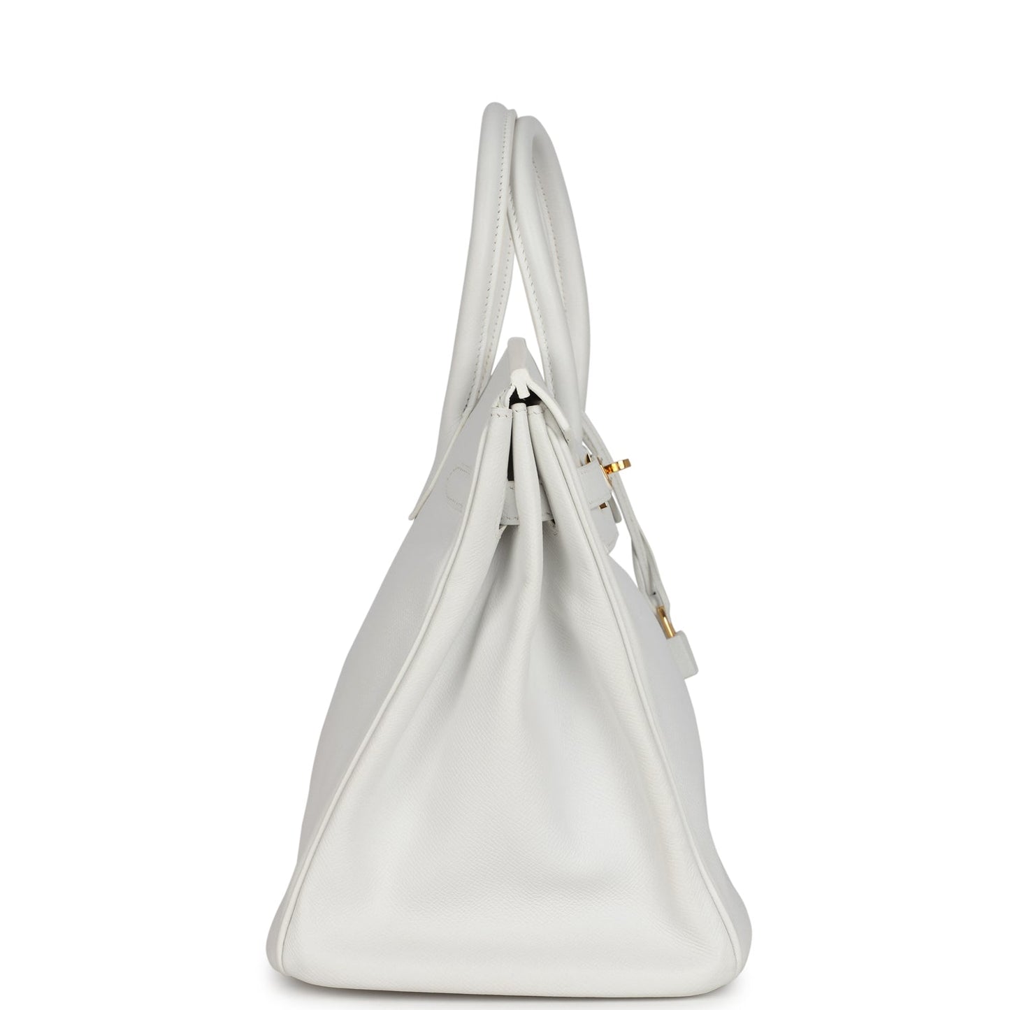 Hermes Birkin 35 White Epsom Gold Hardware