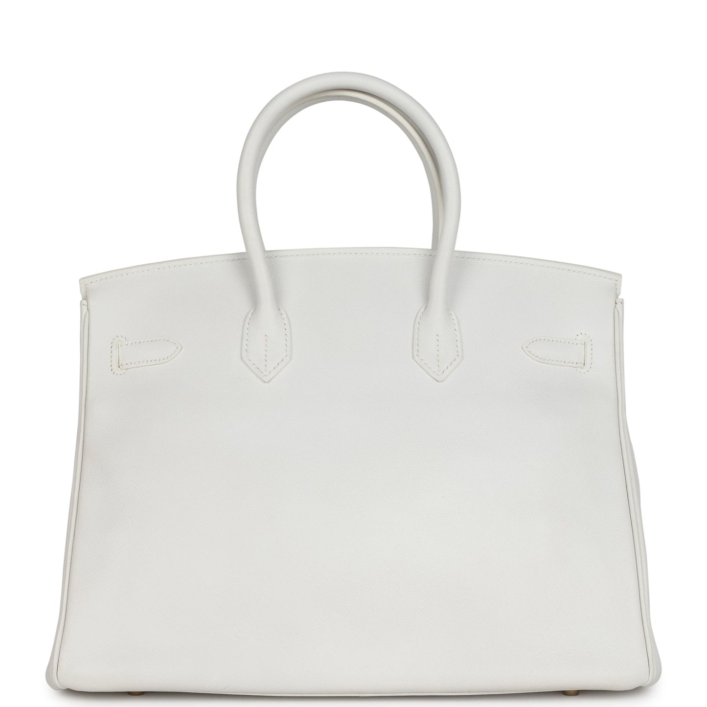 Hermes Birkin 35 White Epsom Gold Hardware