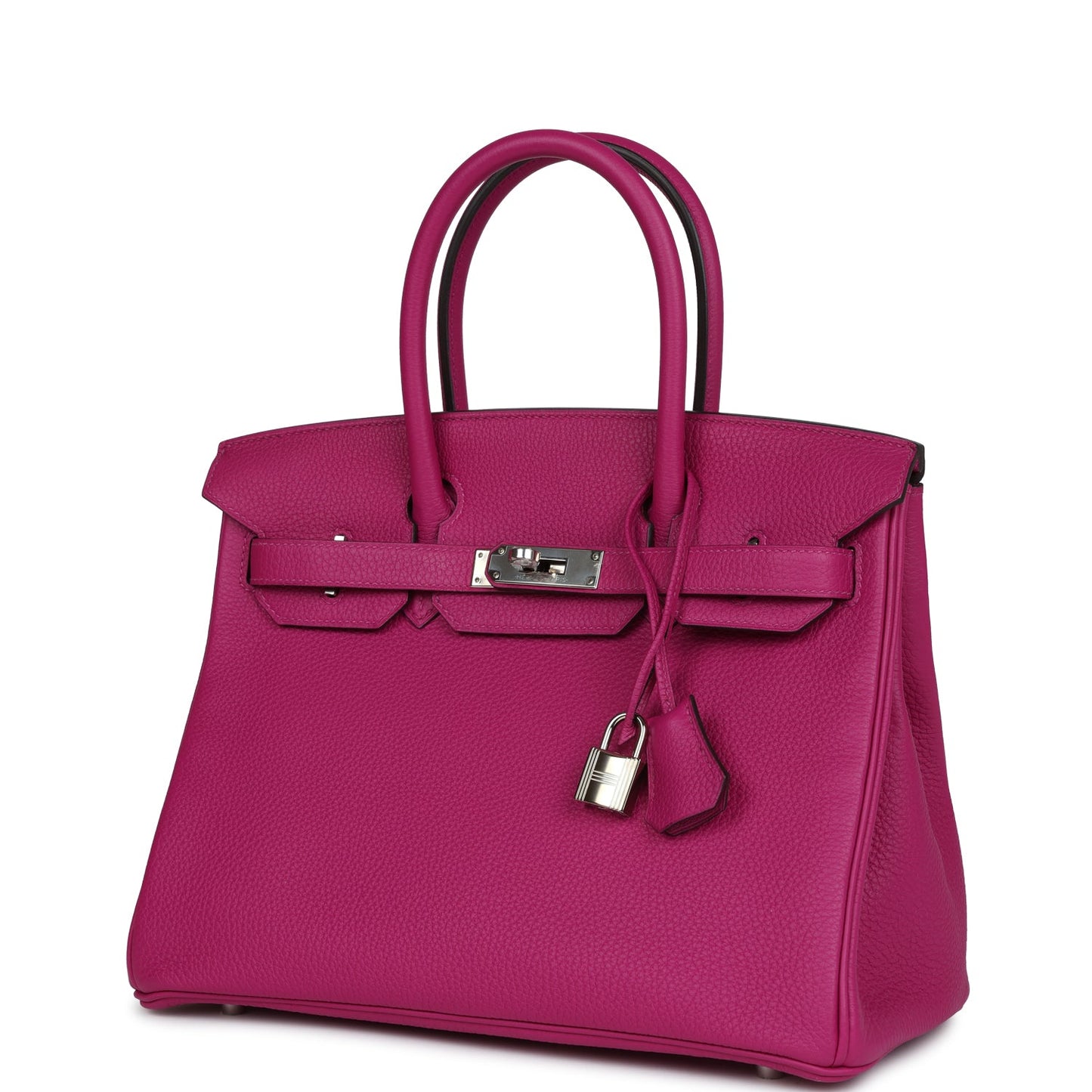 Hermes Birkin 30 Rose Pourpre Togo Palladium Hardware