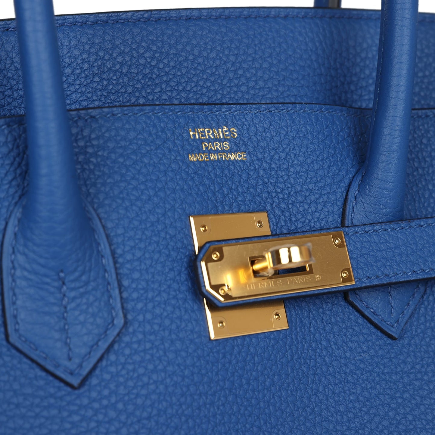 Hermes Birkin 35 Bleu Royal Togo Gold Hardware