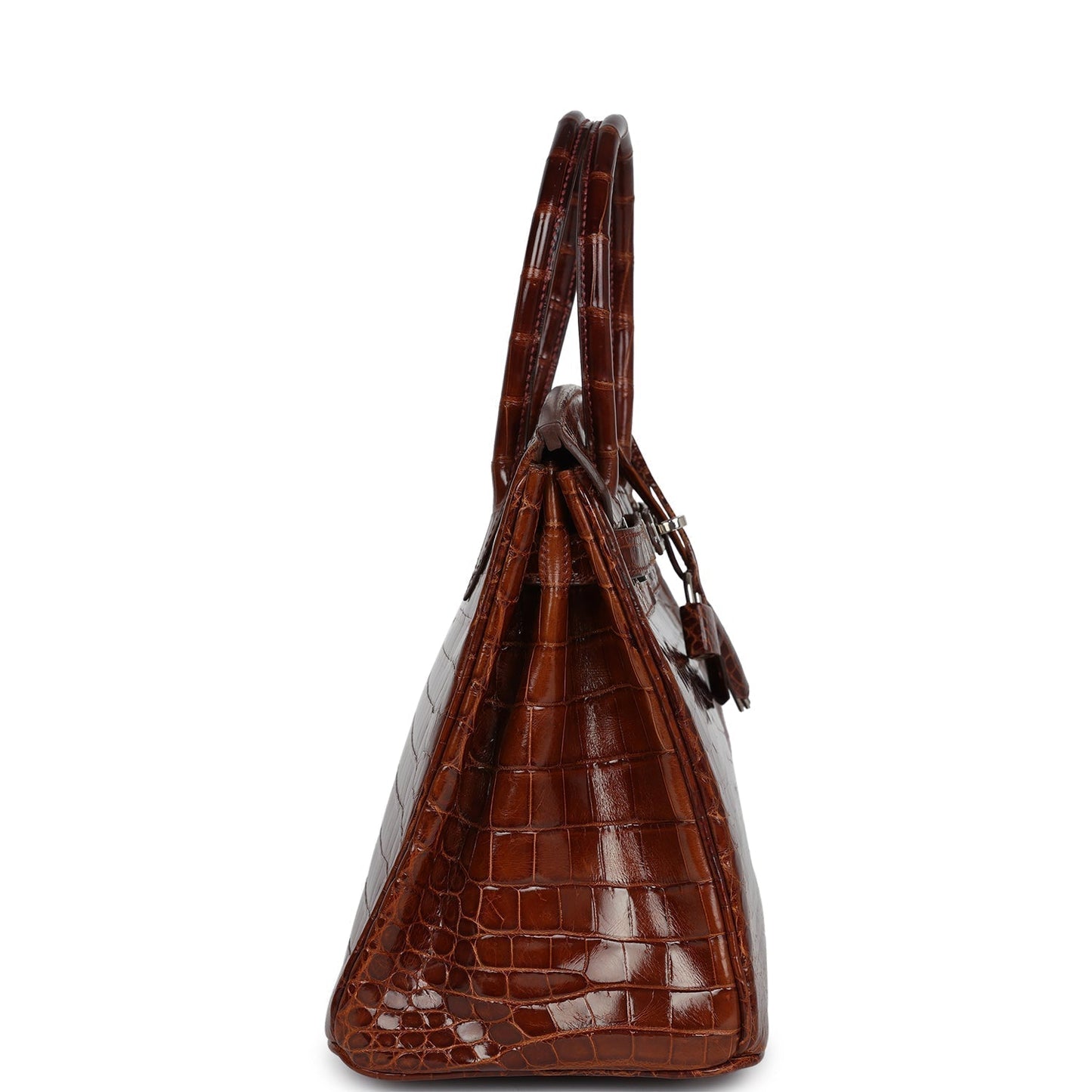 Hermes Birkin 30 Miel Shiny Niloticus Crocodile Palladium Hardware