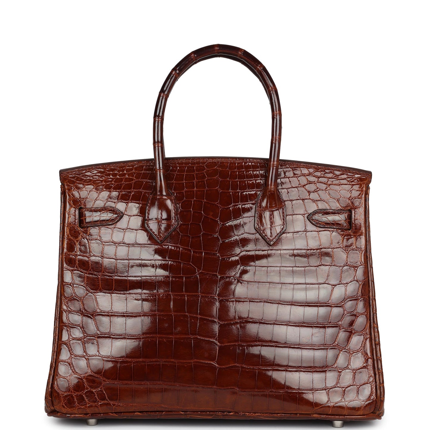 Hermes Birkin 30 Miel Shiny Niloticus Crocodile Palladium Hardware
