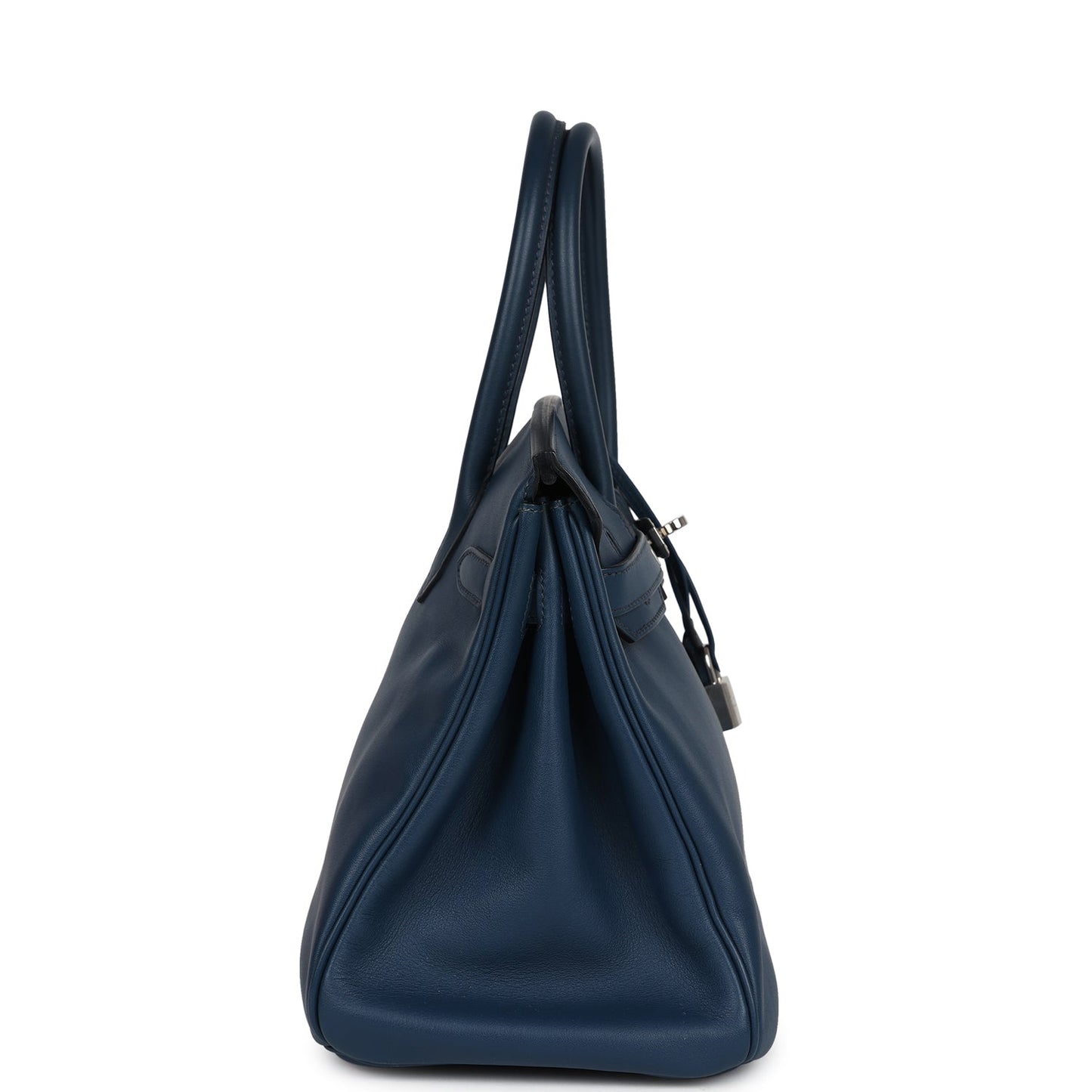 Hermes Birkin 30 Deep Bleu Swift Palladium Hardware