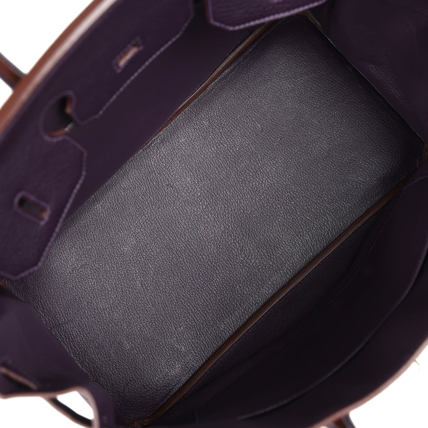 Hermes Birkin 35 Raisin Clemence Palladium Hardware