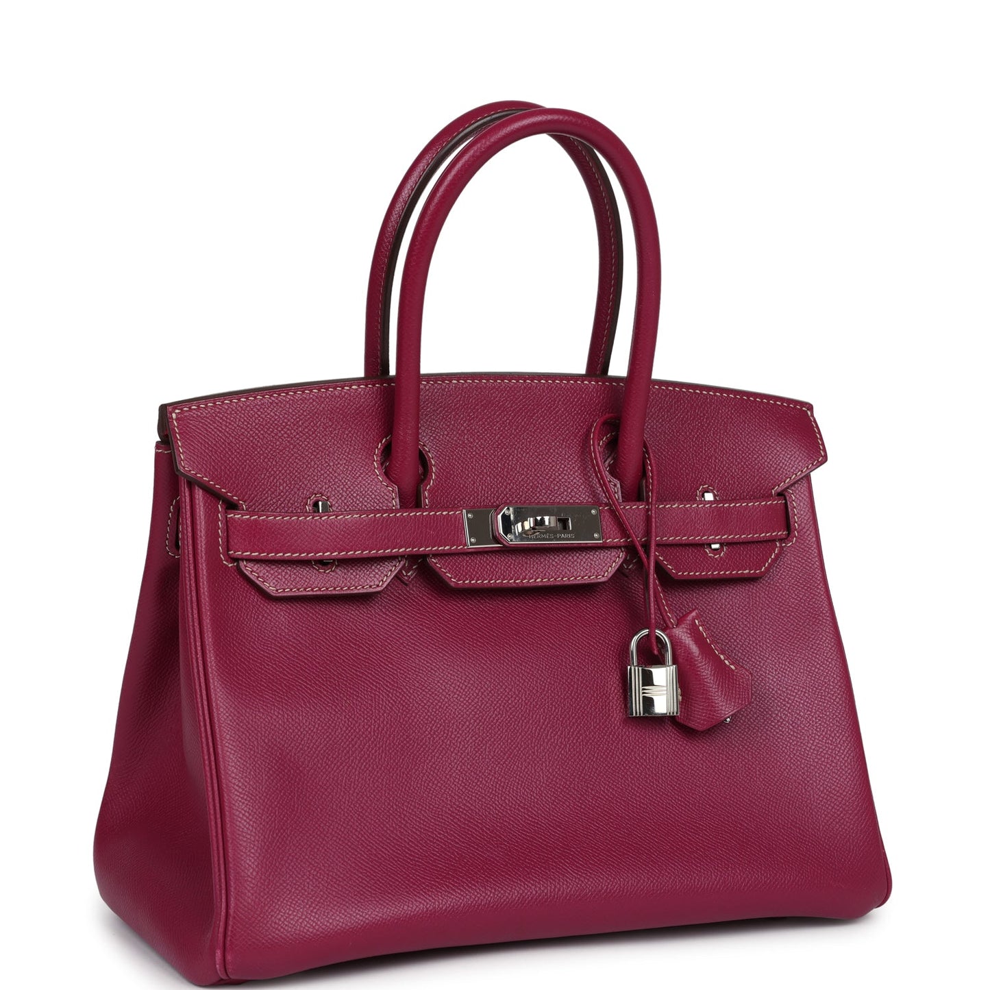Hermes Birkin 30 Tosca Candy Epsom Palladium Hardware