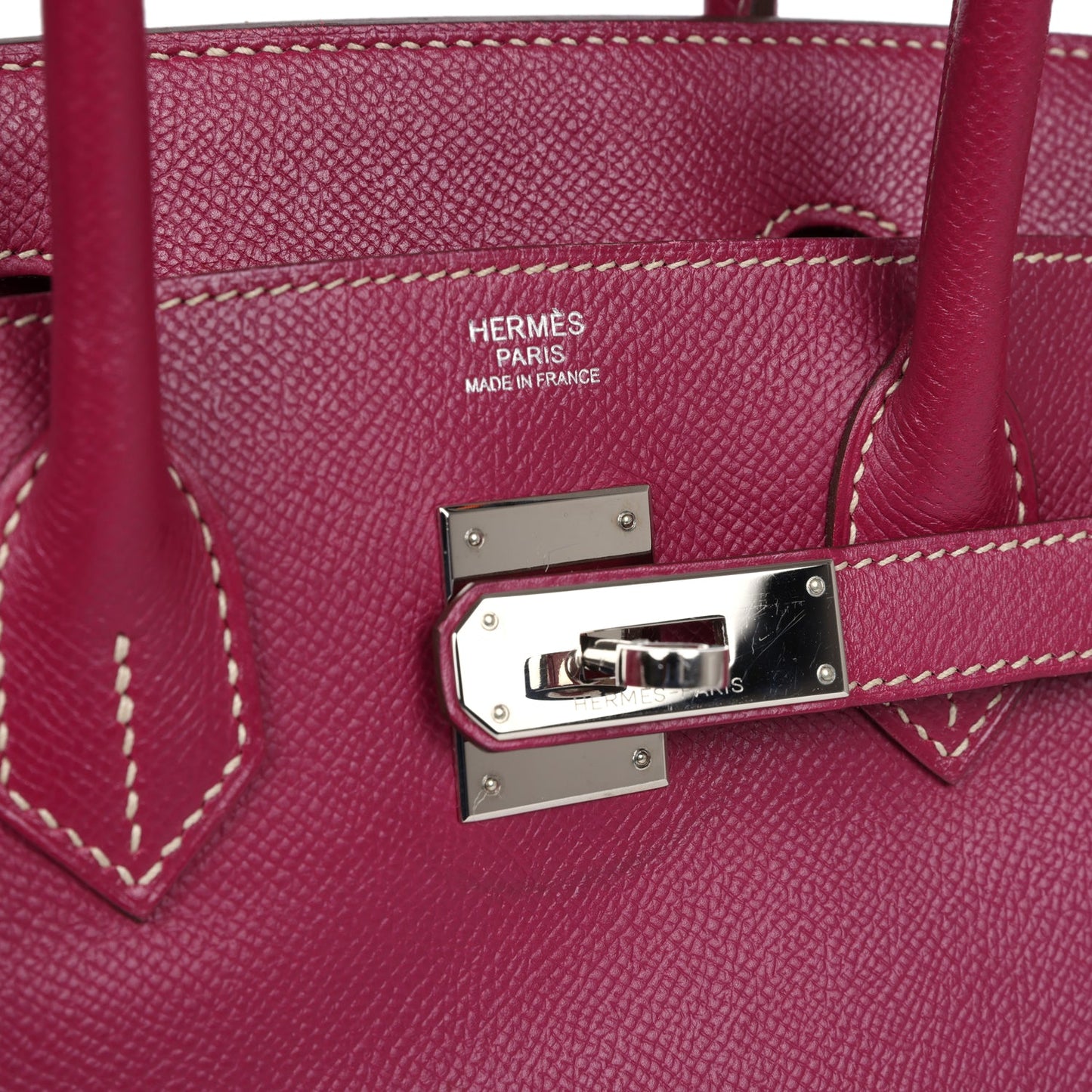 Hermes Birkin 30 Tosca Candy Epsom Palladium Hardware