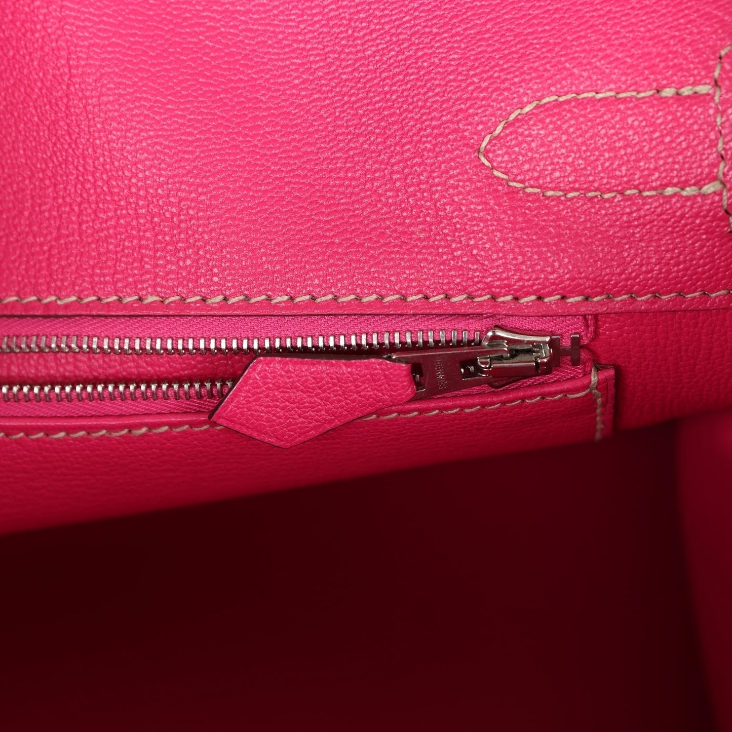 Hermes Birkin 30 Tosca Candy Epsom Palladium Hardware