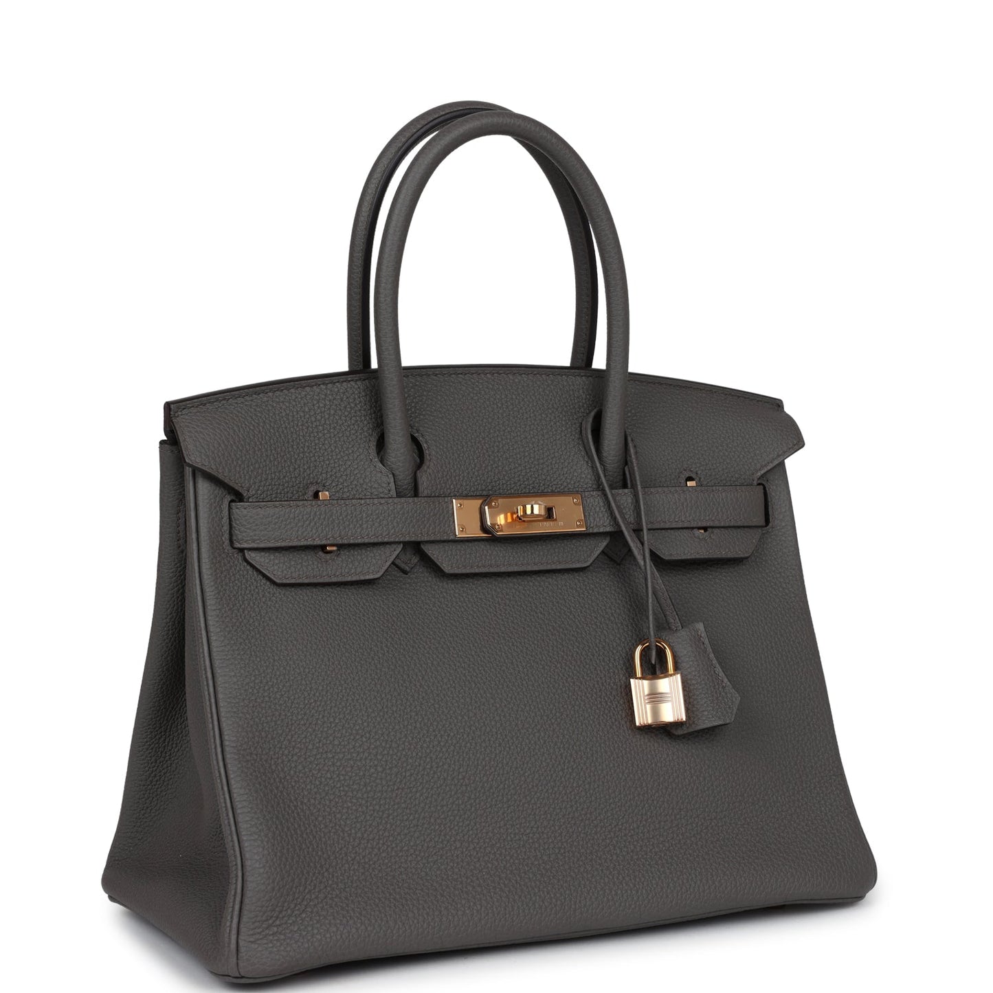 Hermes Birkin 30 Etain Togo Rose Gold Hardware