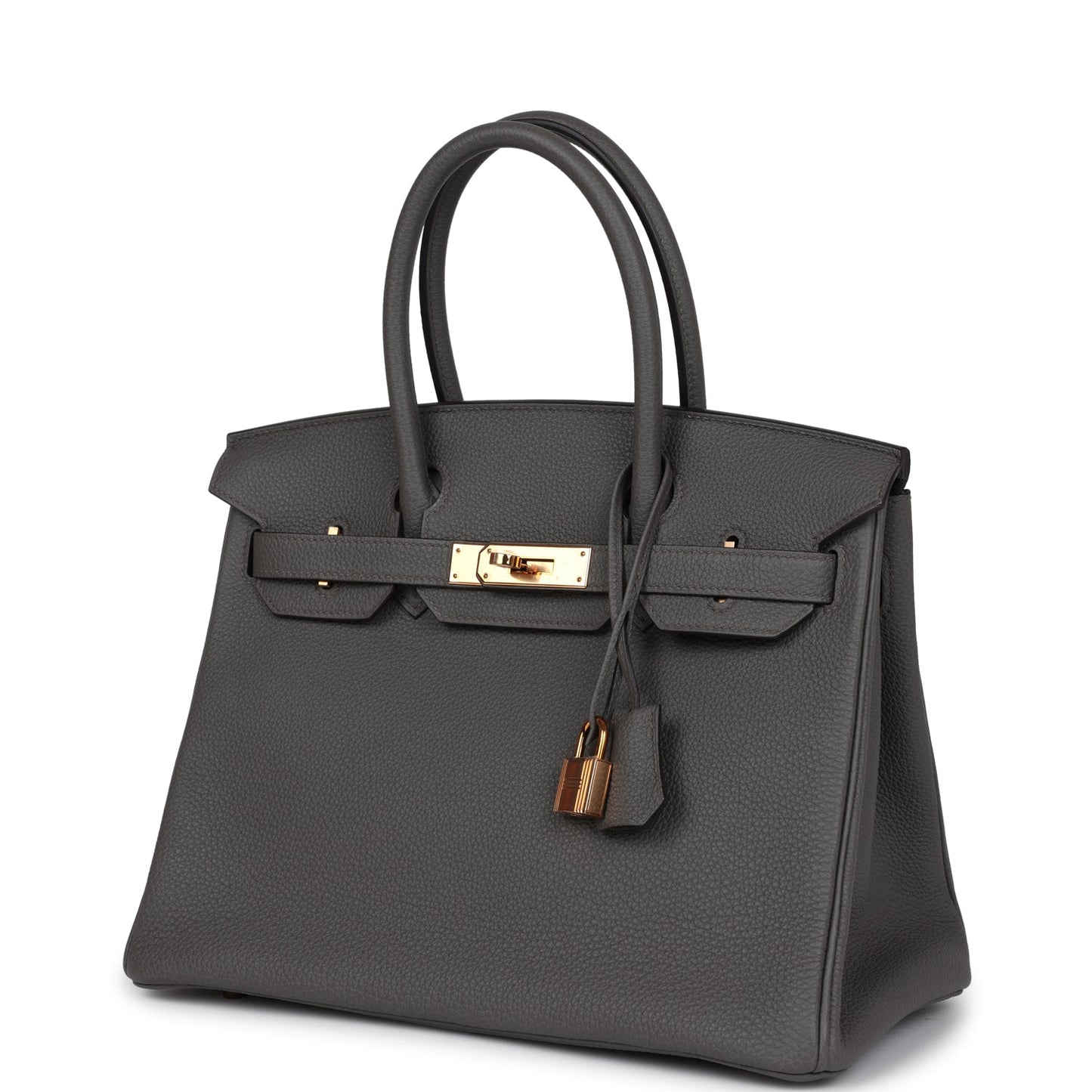 Hermes Birkin 30 Etain Togo Rose Gold Hardware