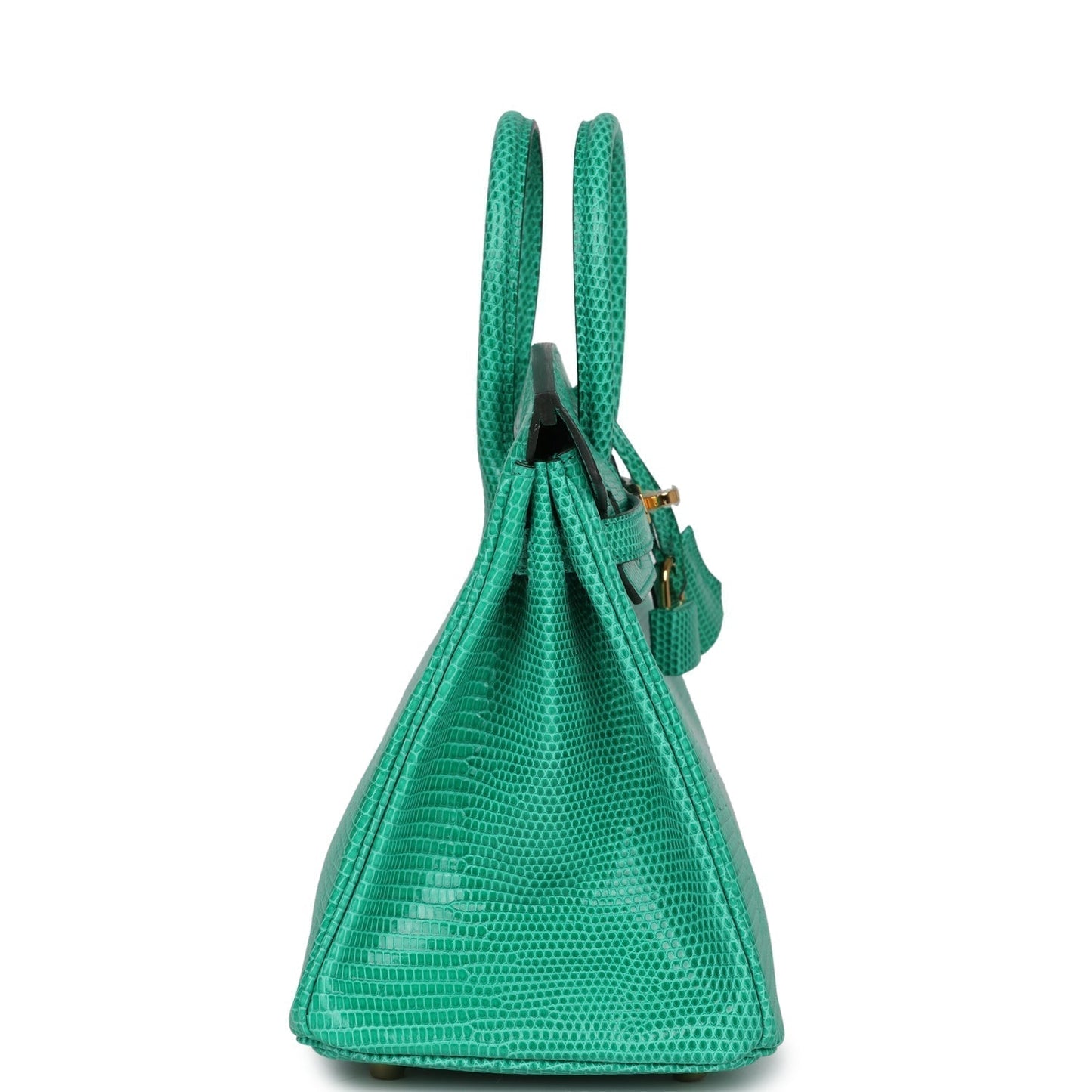 Hermes Birkin 25 Menthe Varanus Niloticus Lizard Gold Hardware