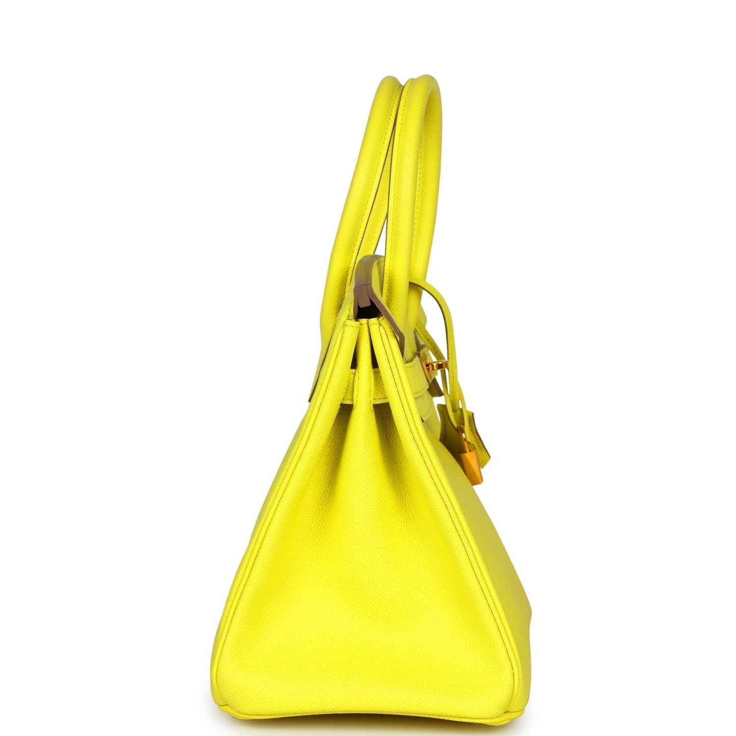 Hermes Birkin 30 Lime Epsom Gold Hardware