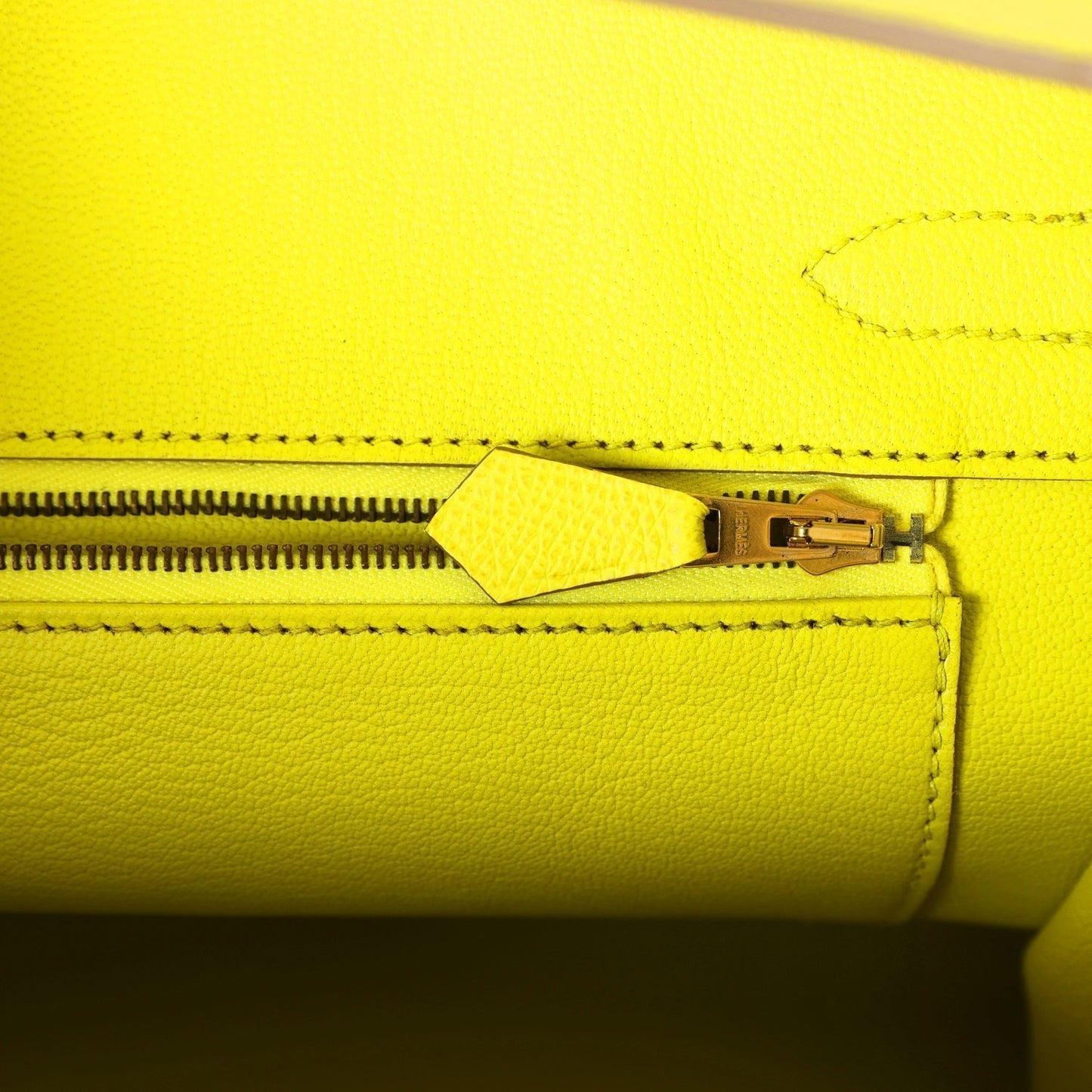 Hermes Birkin 30 Lime Epsom Gold Hardware