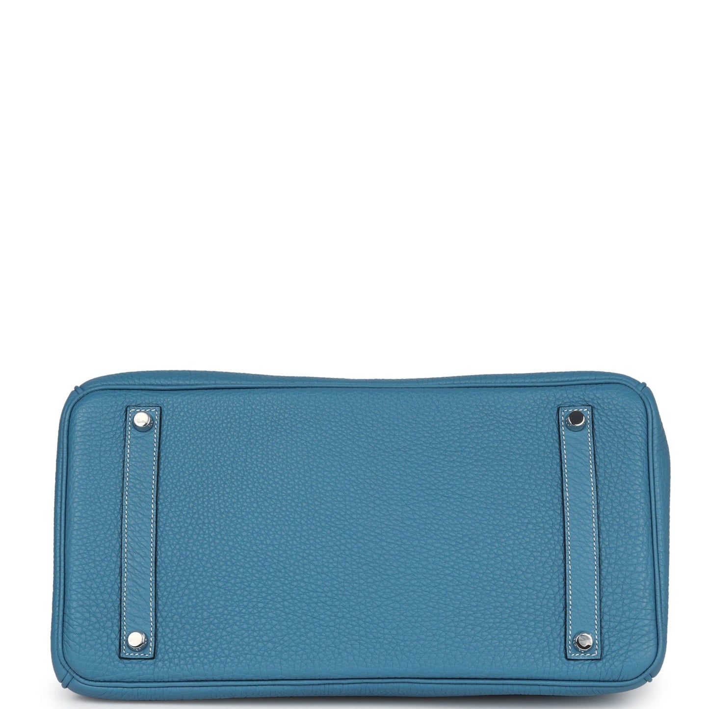 Hermes Birkin 35 Blue Jean Togo Palladium Hardware