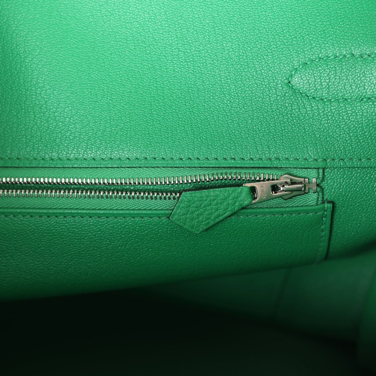 Hermes Birkin 35 Bambou Togo Palladium Hardware