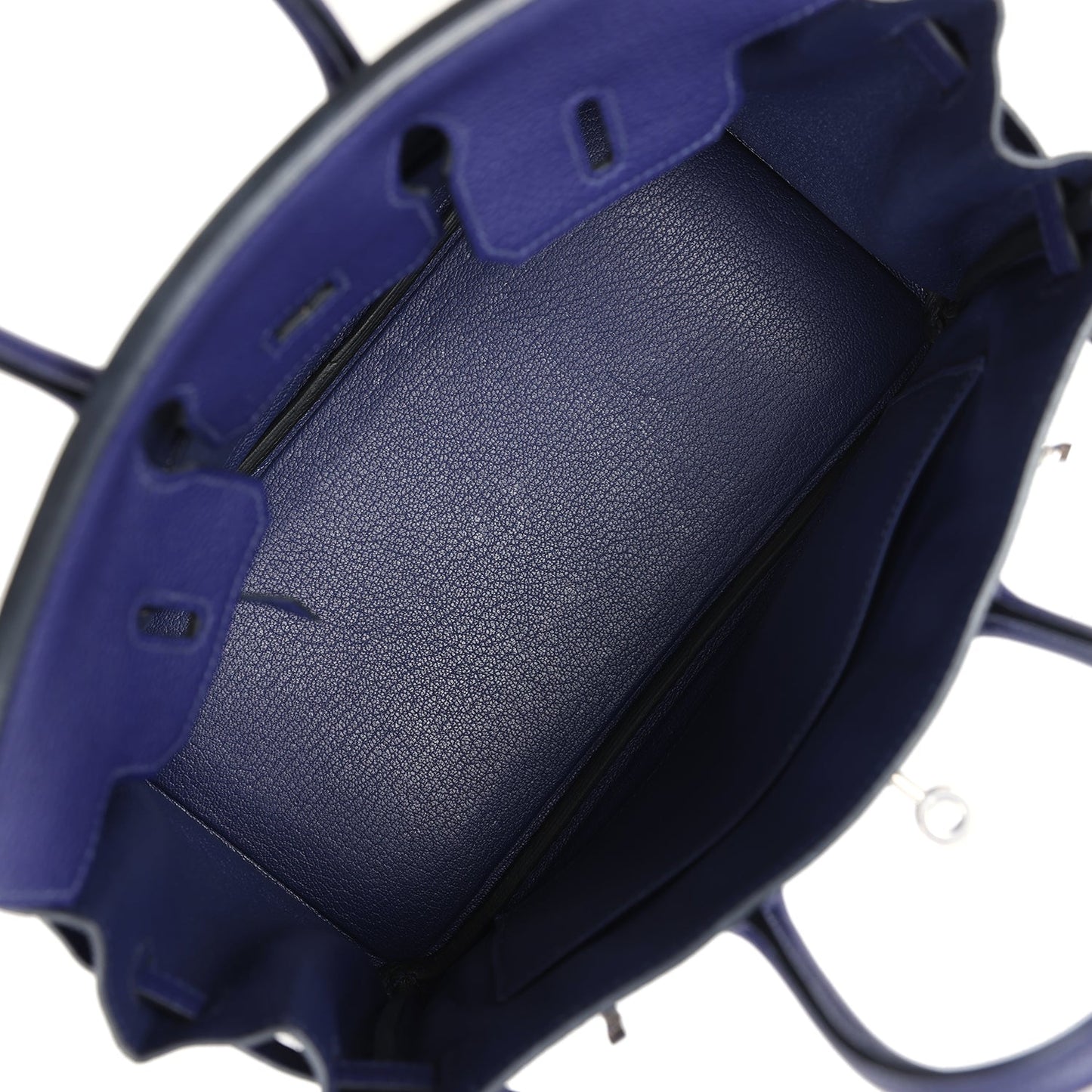 Hermes Birkin 25 Bleu Encre Togo Palladium Hardware