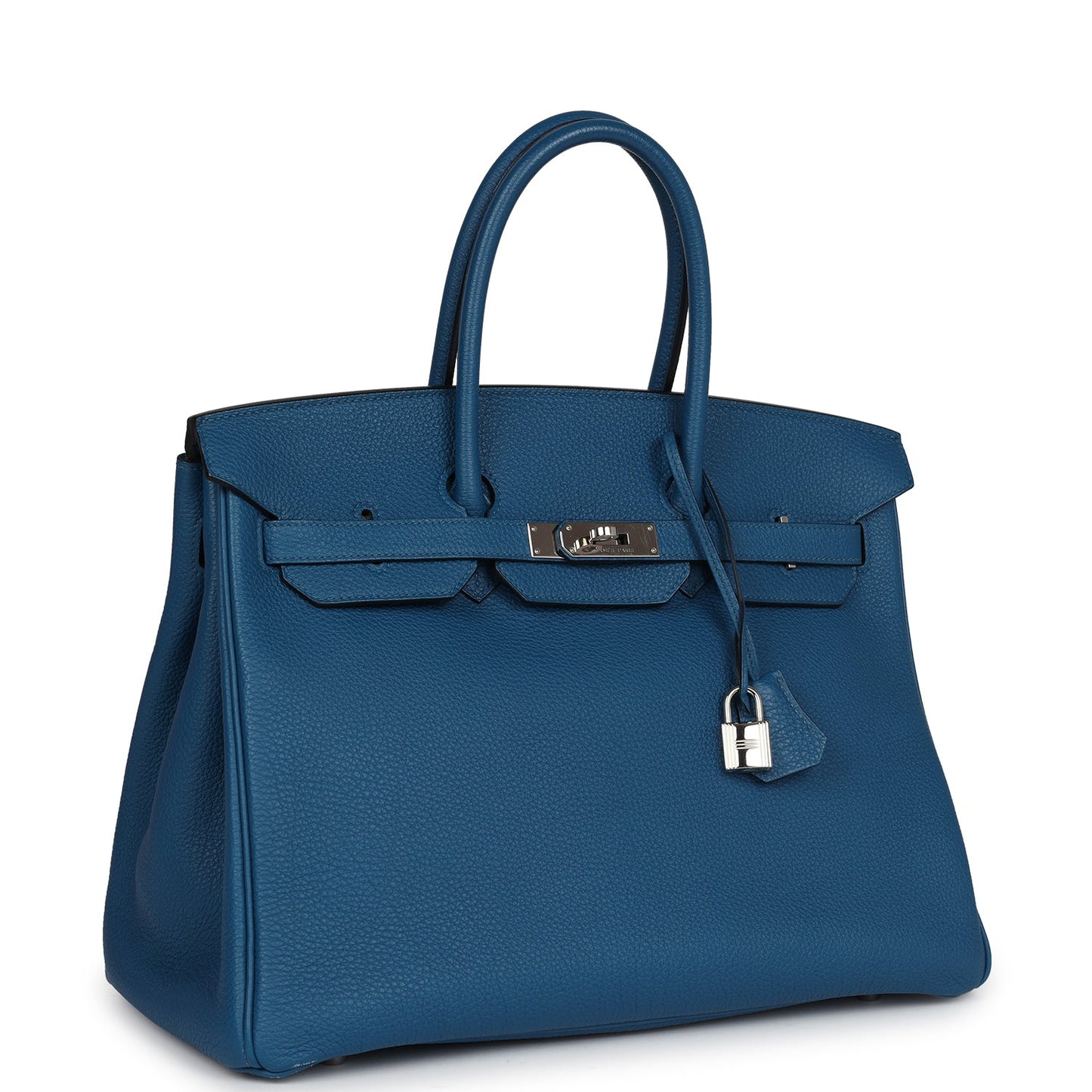 Hermes Birkin 35 Bleu de Galice Togo Palladium Hardware