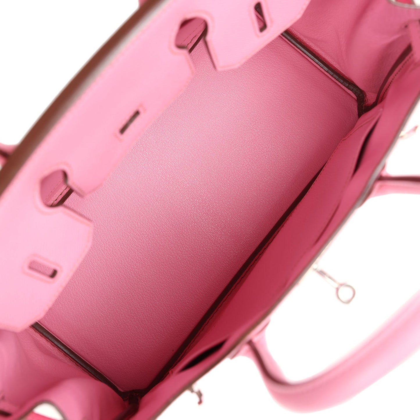 Hermes Birkin 30 Bubblegum Epsom Palladium Hardware