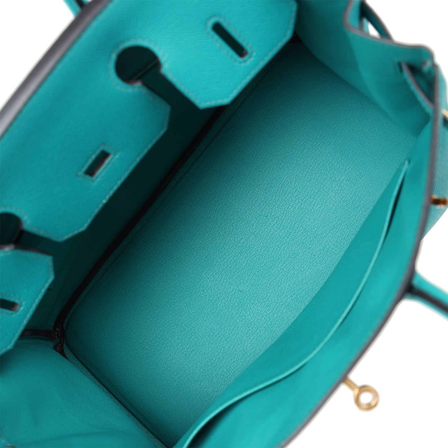 Hermes Special Order (HSS) Birkin 30 Bleu Paon Epsom Gold Hardware