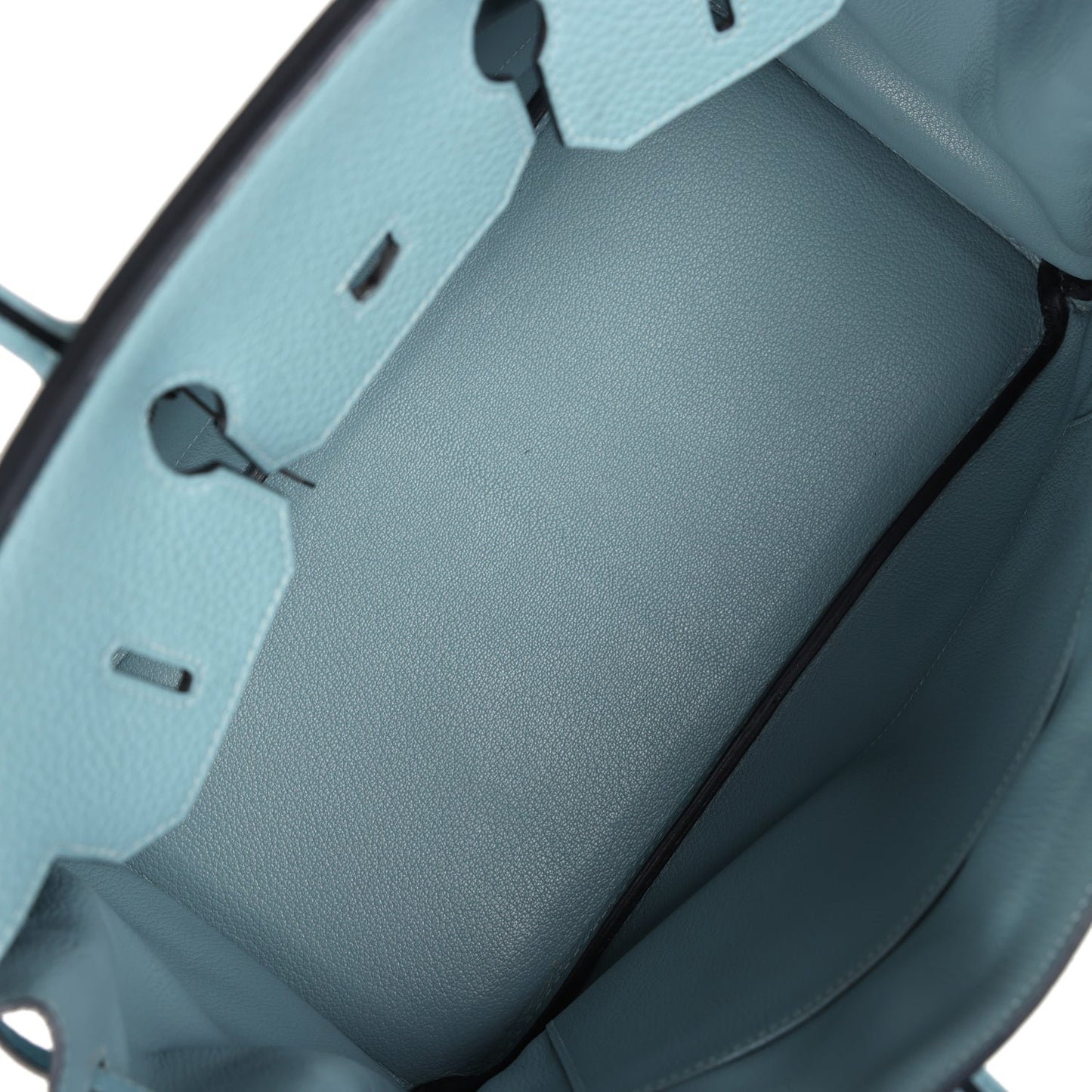 Hermes Birkin 35 Ciel Togo Palladium Hardware