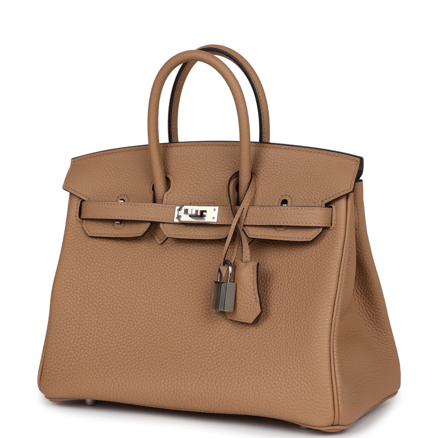 Hermes Birkin 25 Chai Togo Palladium Hardware