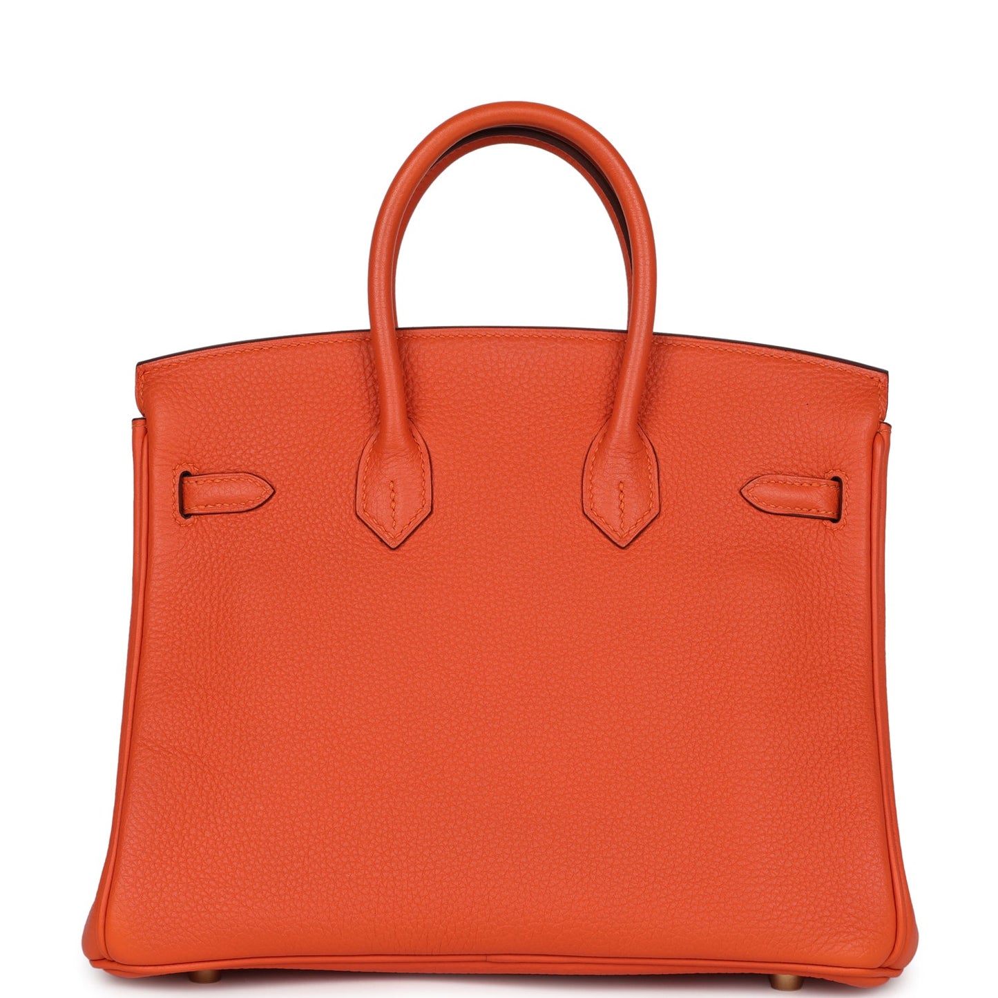 Hermes Birkin 25 Feu Togo Gold Hardware