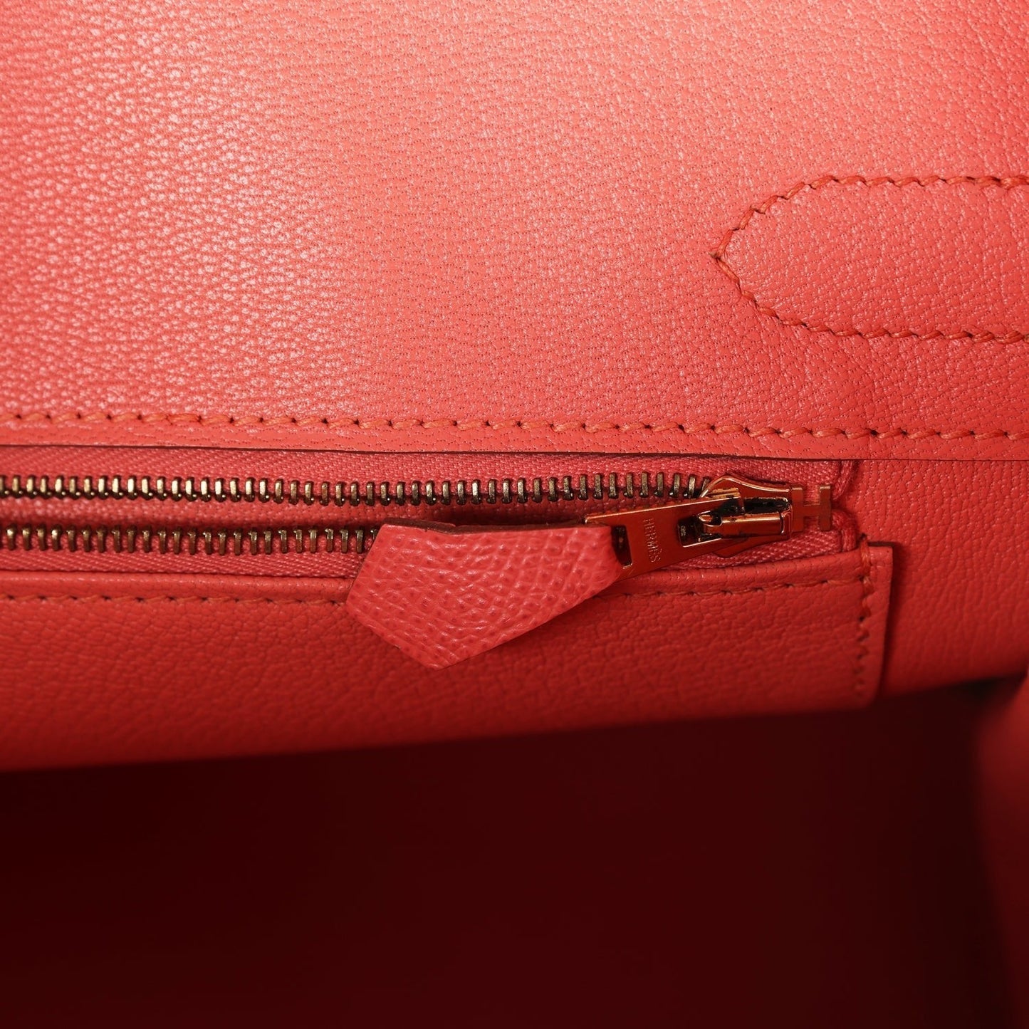 Hermes Birkin 30 Flamingo Epsom Gold Hardware