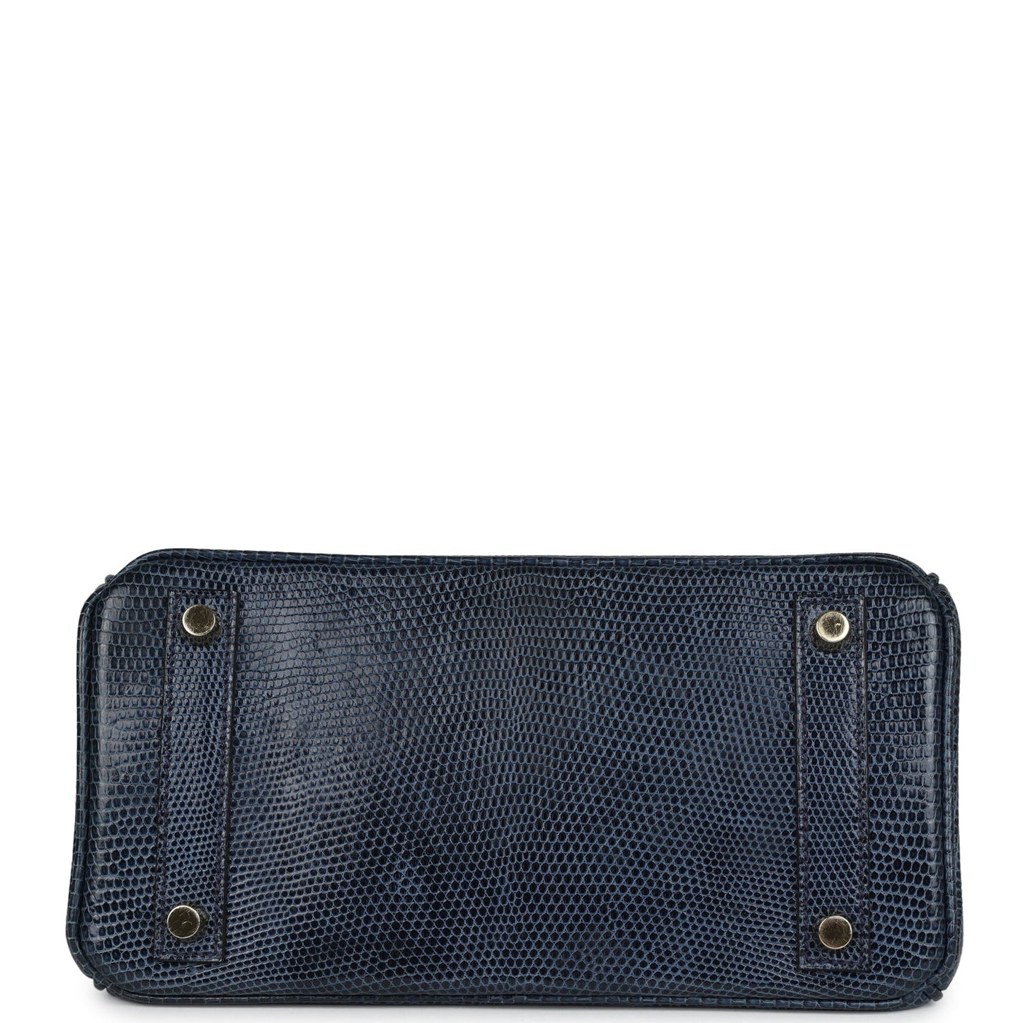 Hermes Birkin 25 Bleu De Malte Varanus Niloticus Lizard Gold Hardware