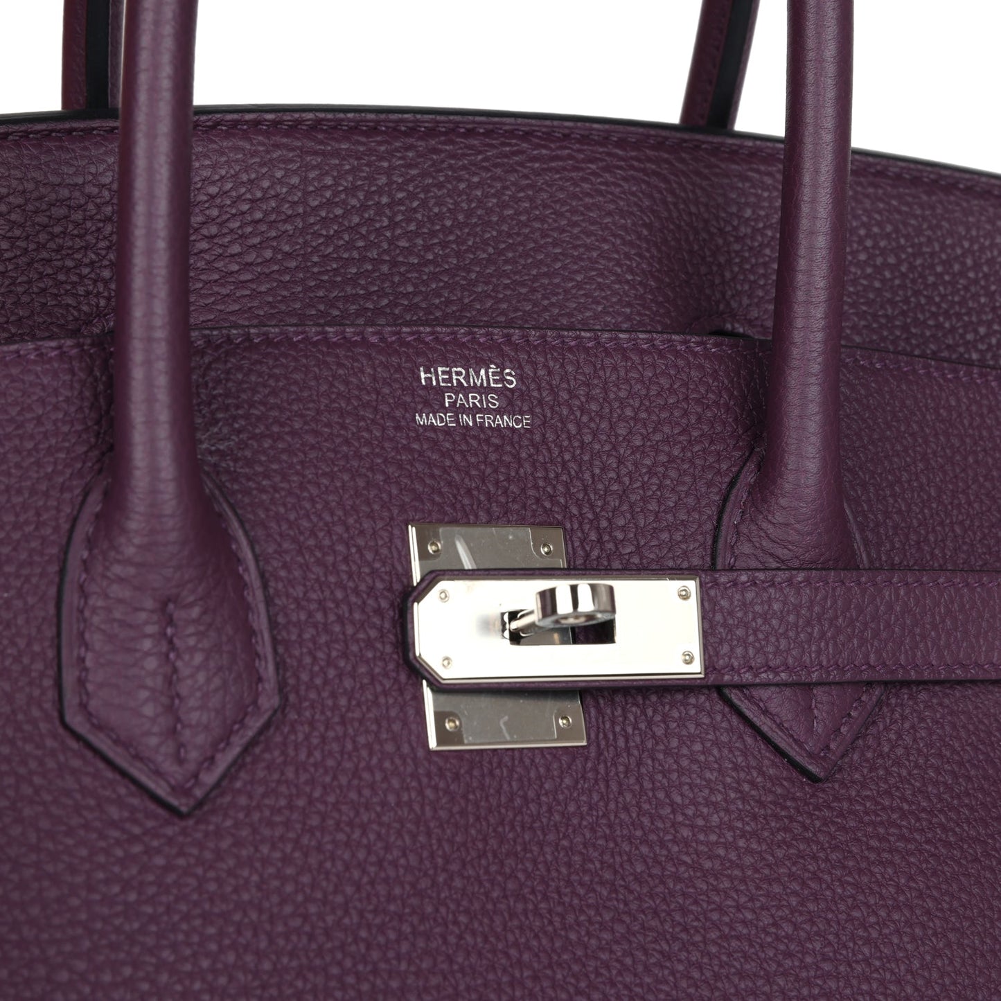 Hermes Birkin 35 Cassis Togo Palladium Hardware