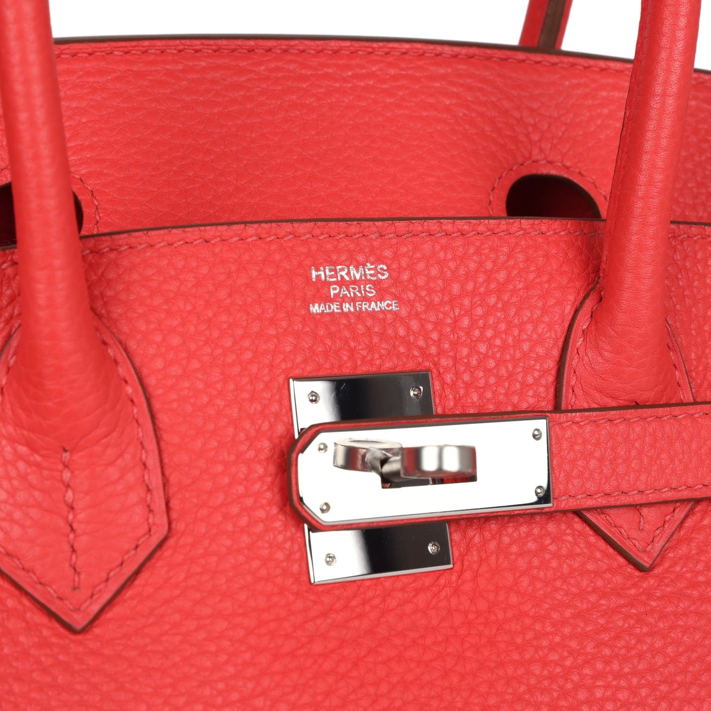 Hermes Birkin 30 Rose Jaipur Clemence Palladium Hardware