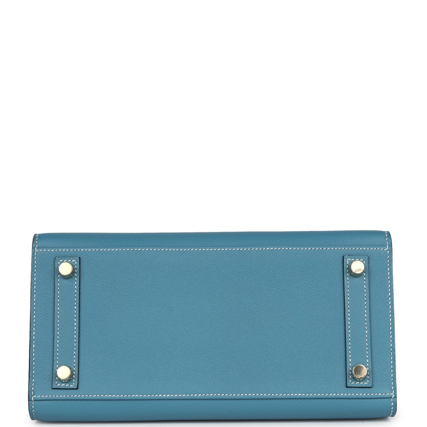 Hermes Birkin Sellier 25 Blue Jean Epsom Gold Hardware