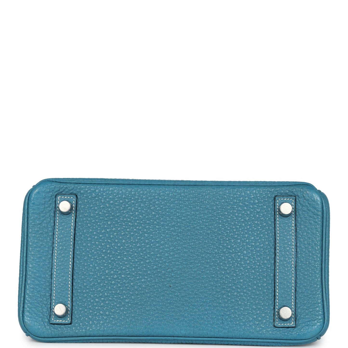 Hermes Birkin 25 Blue Jean Togo Palladium Hardware