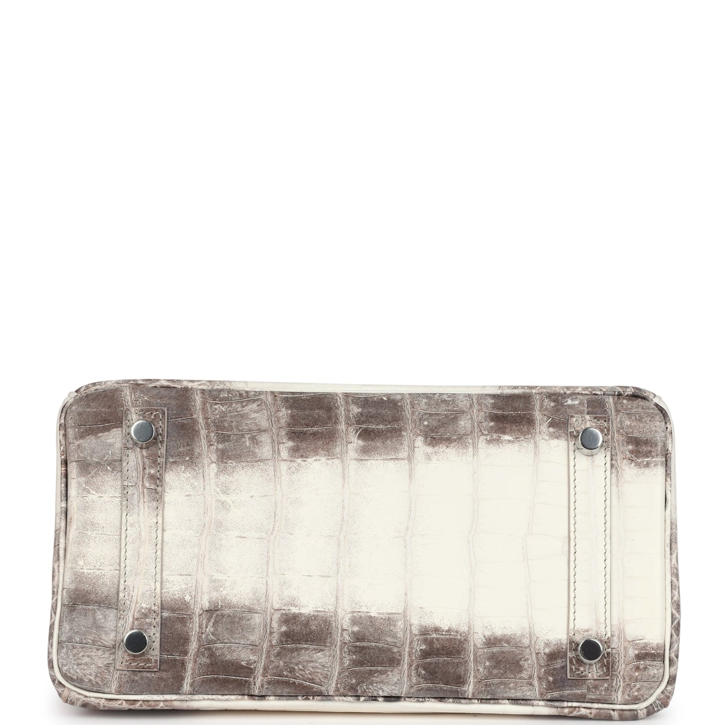Hermes Birkin 25 Himalaya Niloticus Crocodile Palladium Hardware