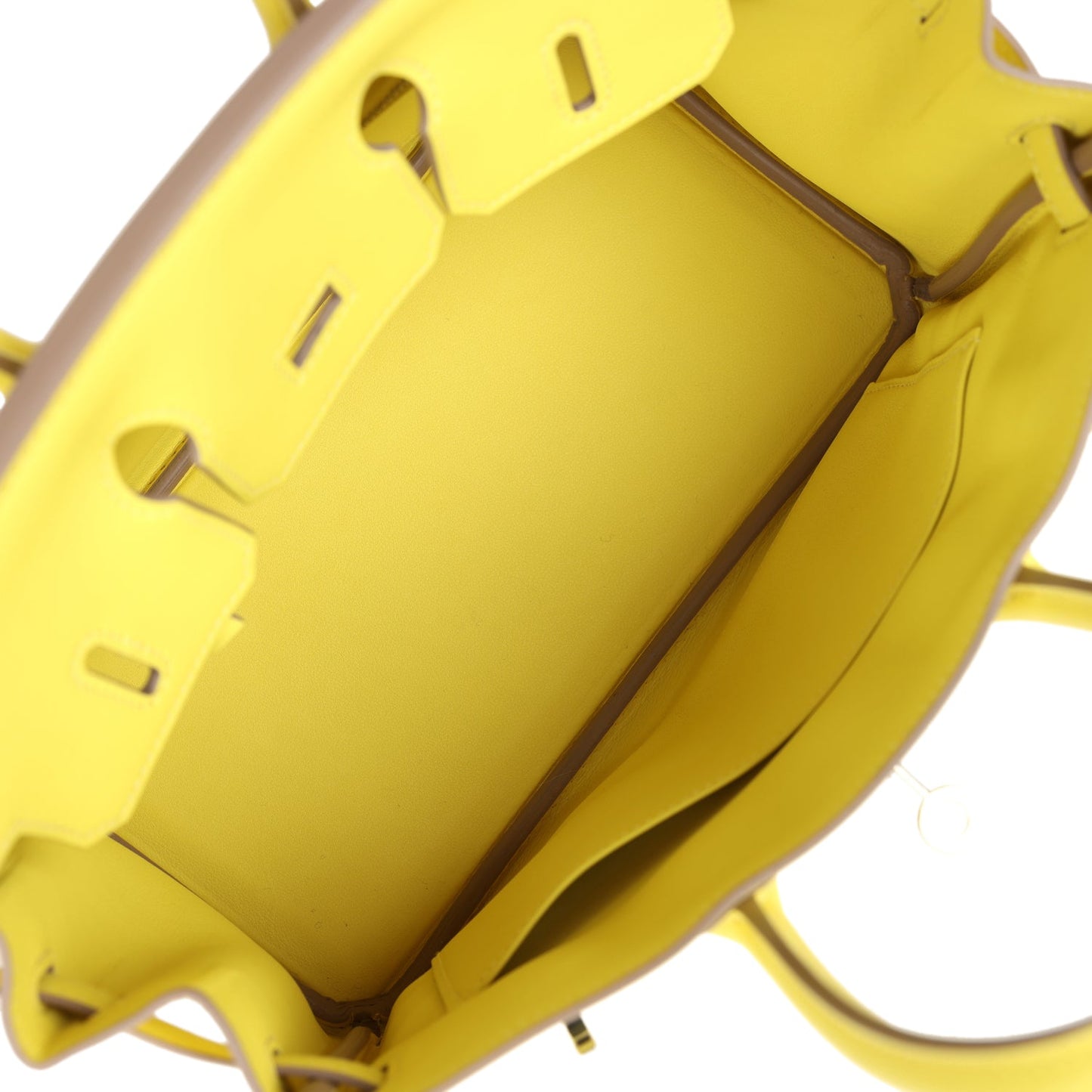 Hermes Birkin 25 Lime Swift Palladium Hardware