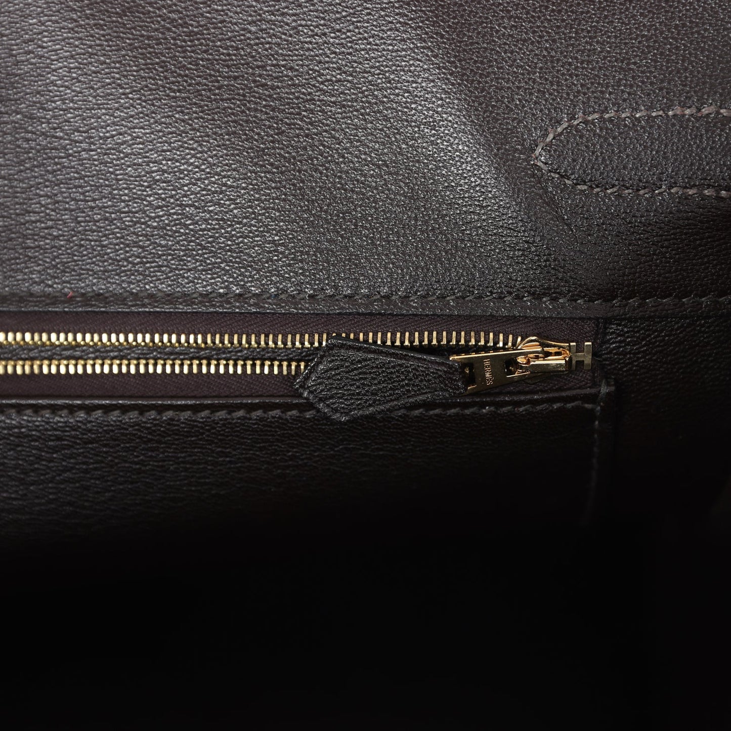 Hermes Birkin 35 Cocaon Shiny Porosus Crocodile Gold Hardware