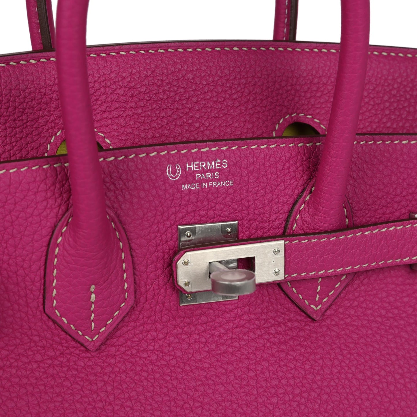 Hermes Special Order (HSS) Birkin 25 Rose Poupre Verso Togo Brushed Palladium Hardware