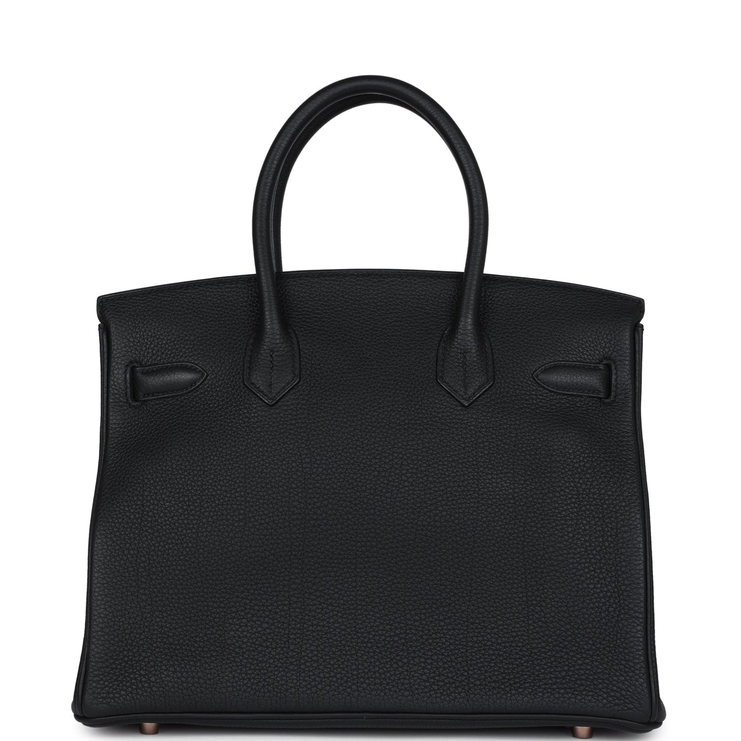Hermes Birkin 30 Black Togo Rose Gold Hardware