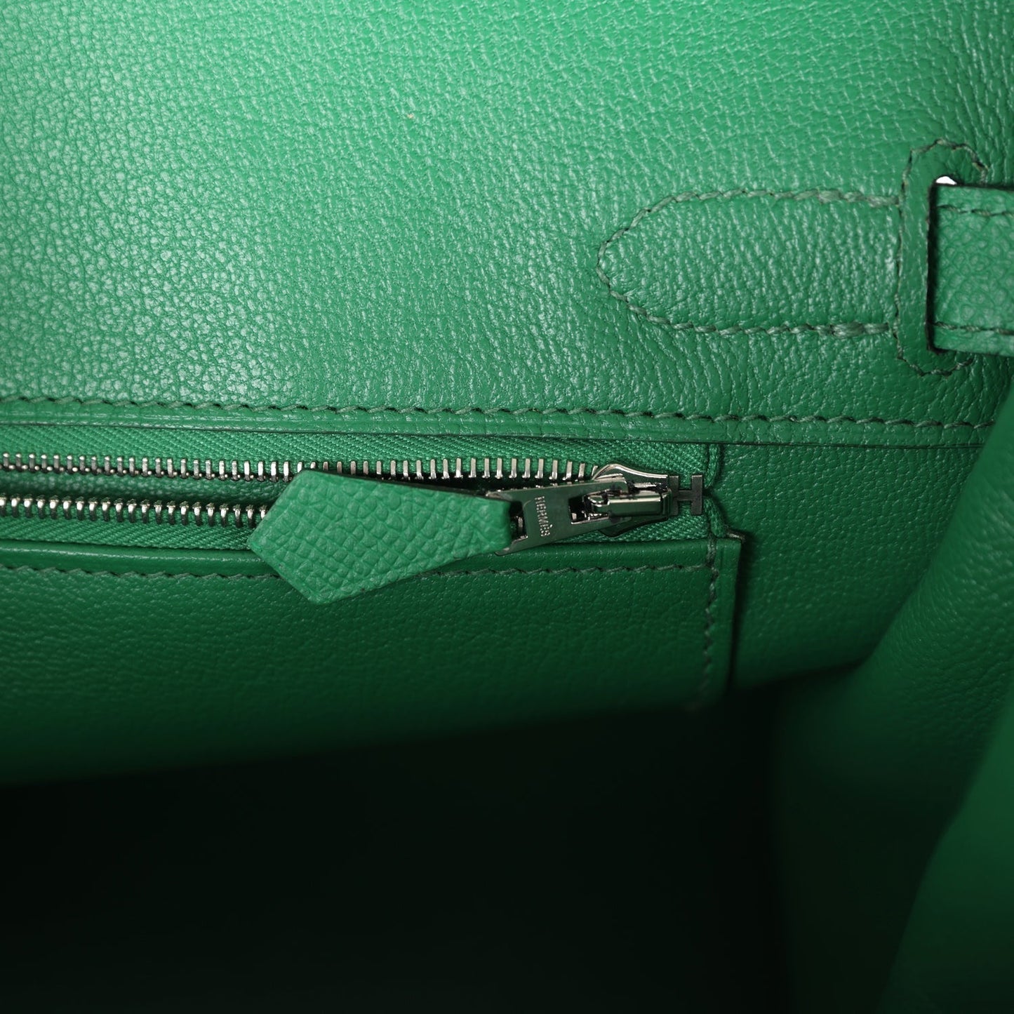 Hermes Birkin 30 Cactus Epsom Palladium Hardware