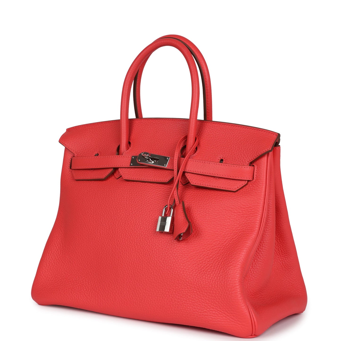 Hermes Birkin 35 Rose Jaipur Clemence Palladium Hardware
