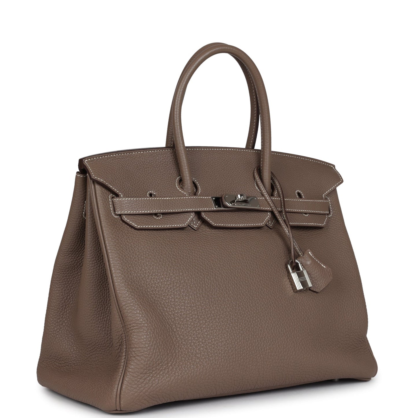 Hermes Birkin 35 Etoupe Togo Palladium Hardware