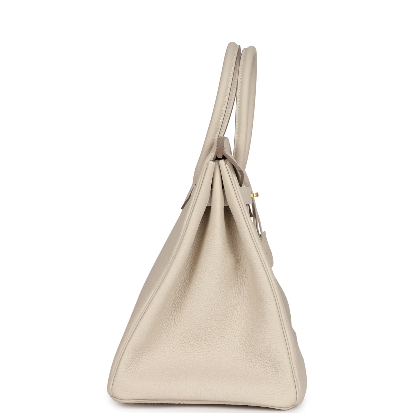 Hermes Birkin 35 Craie Togo Gold Hardware