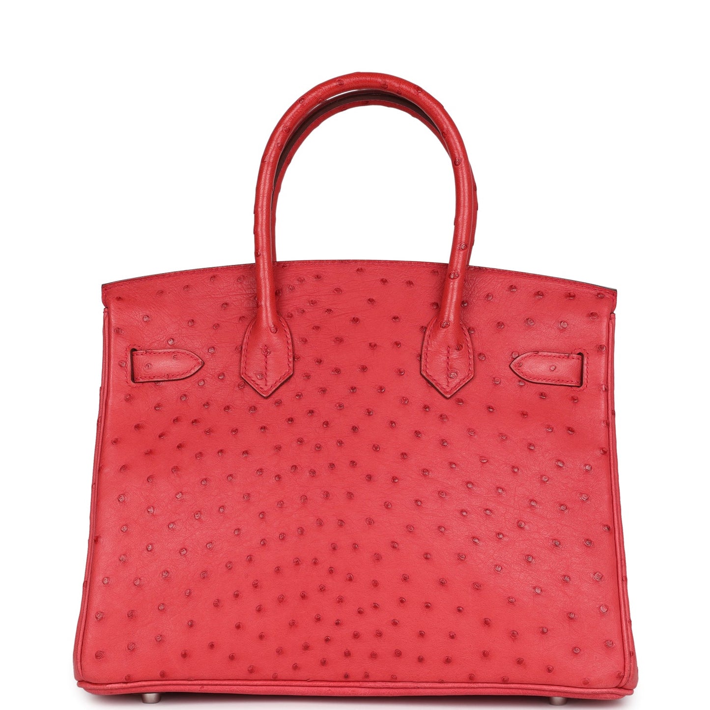 Hermes Birkin 30 Bougainvillea Ostrich Palladium Hardware