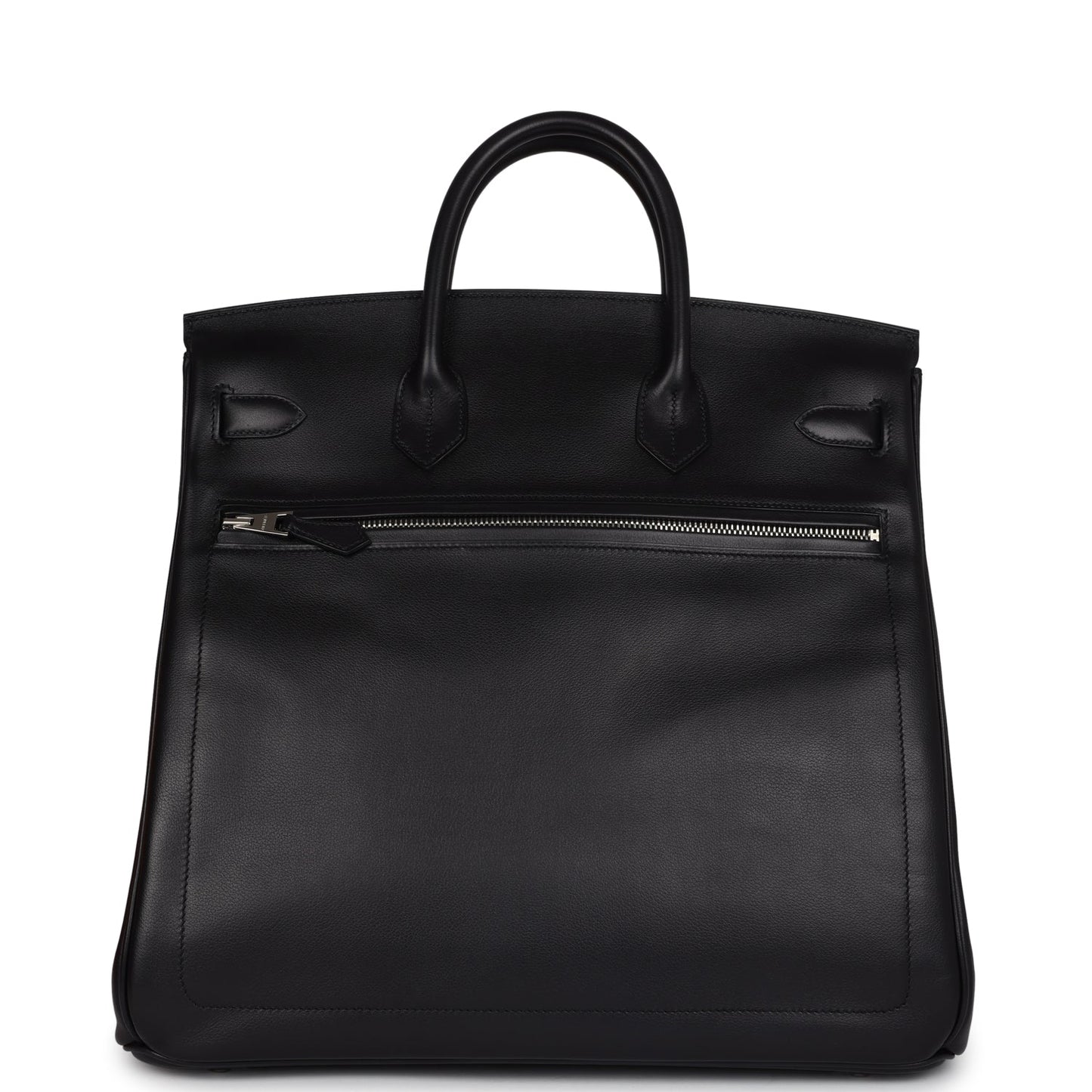 Hermes Birkin 40 HAC 'Rock' Black Evergrain Palladium Hardware