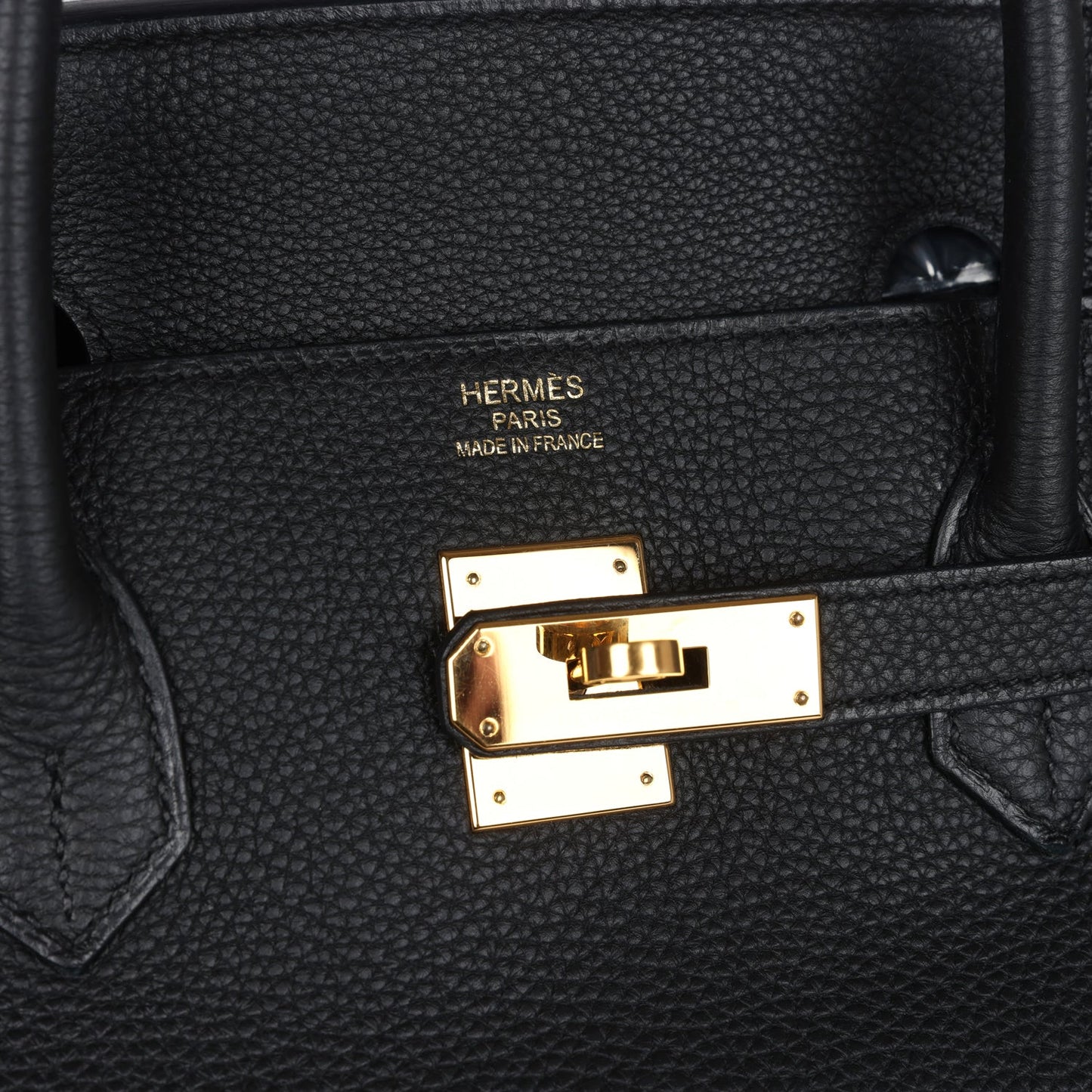 Hermes Birkin 40 Black Togo Gold Hardware