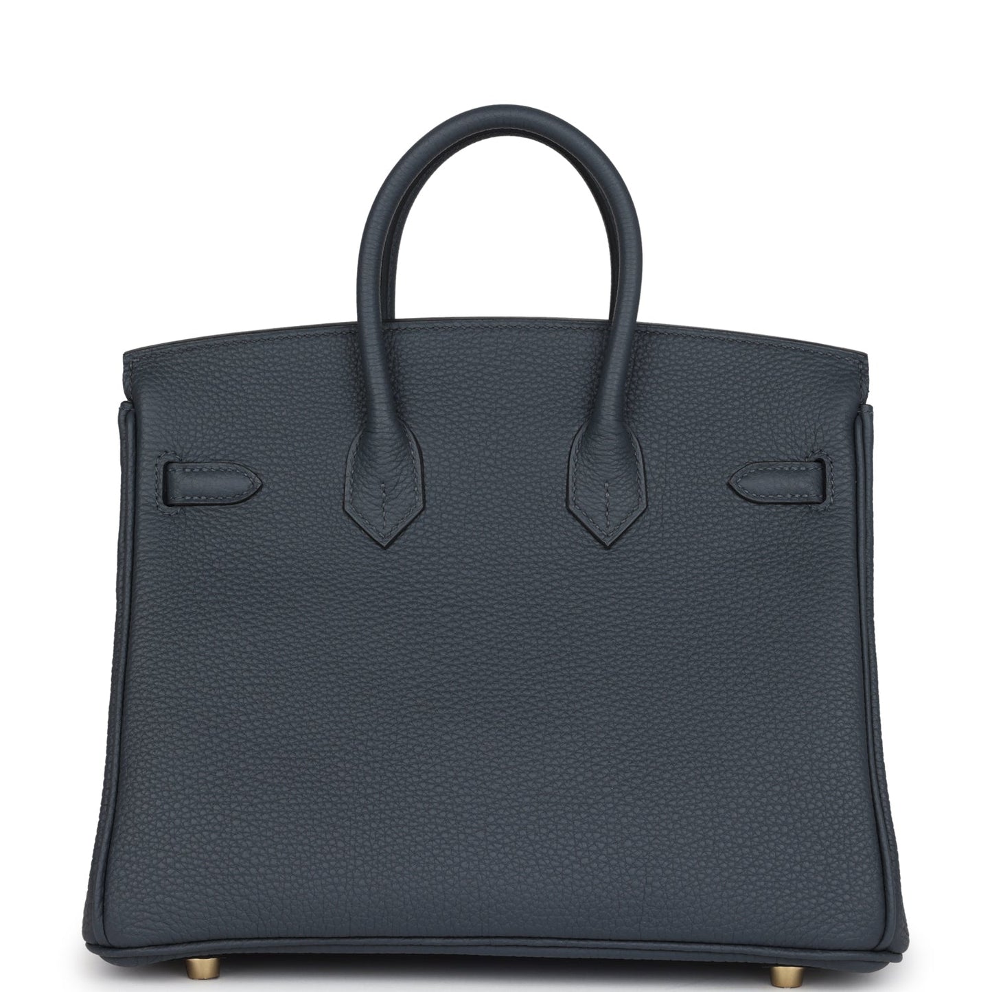 Hermes Birkin 25 Gris Misty Togo Permabrass Hardware